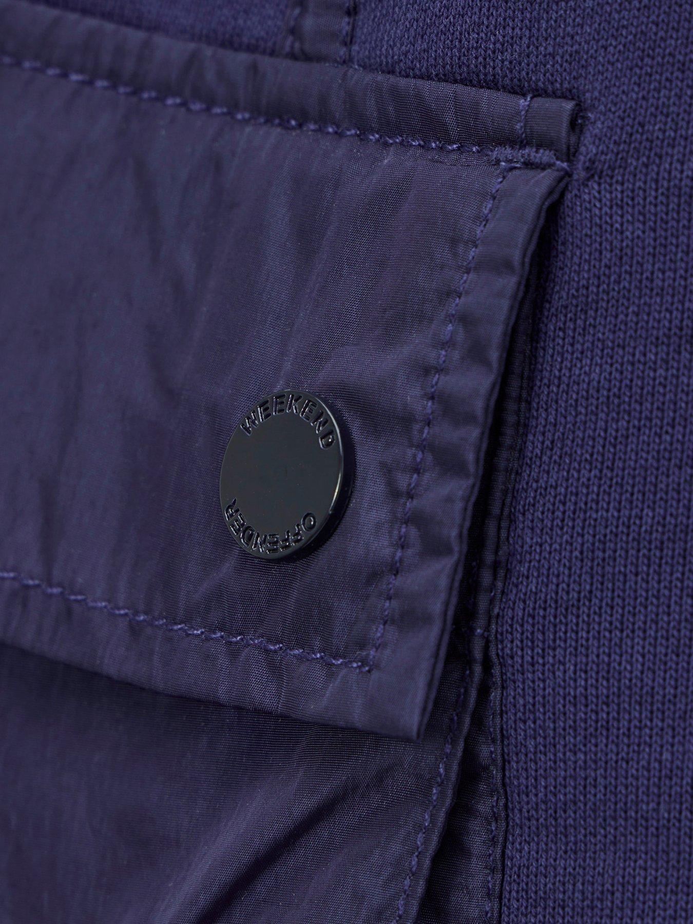  image of weekend-offender-weekend-offender-noreaster-technical-sweat-shorts-dark-blue