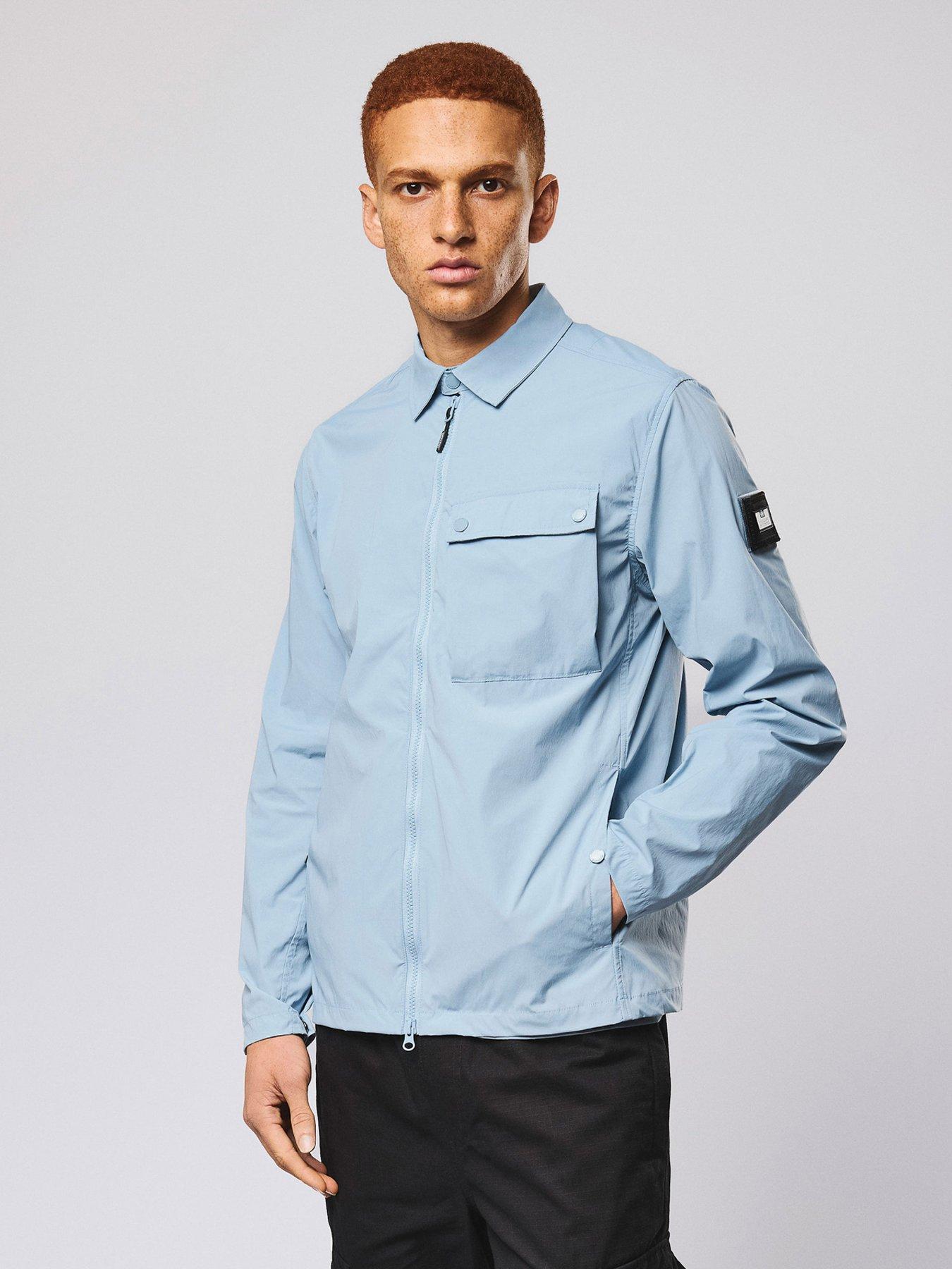 Weekend Offender Weekend Offender Southbank Technical Overshirt - Blue