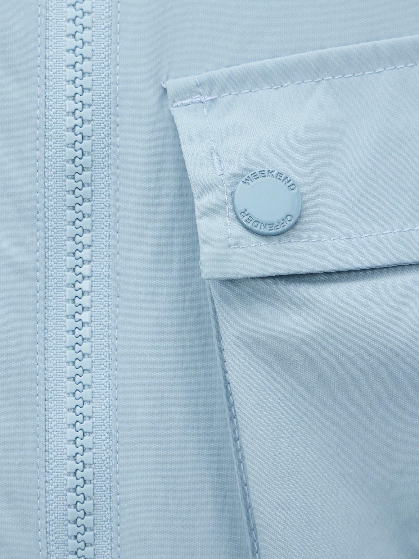  image of weekend-offender-southbank-technical-overshirt-blue