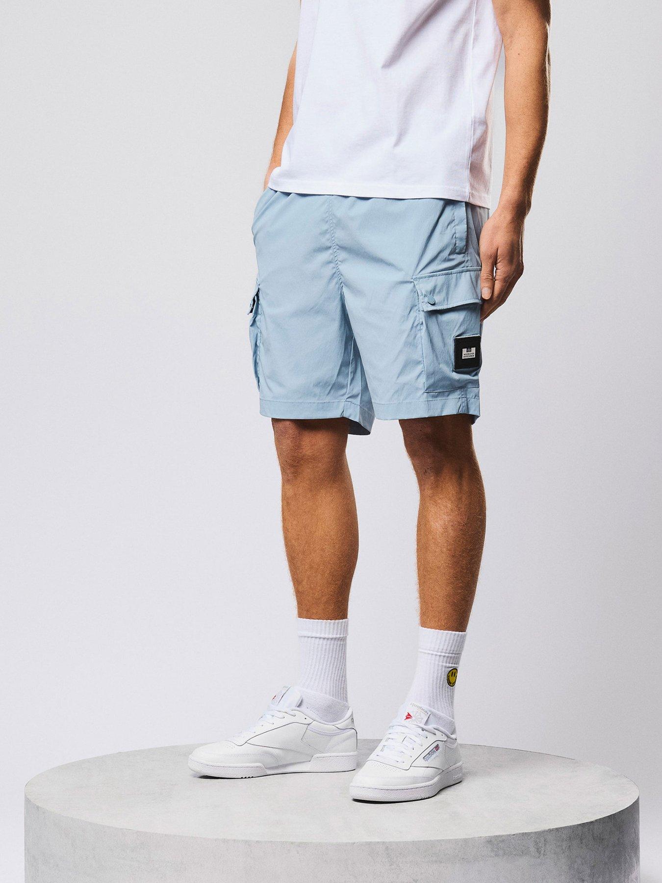  image of weekend-offender-baraki-technical-shorts-blue