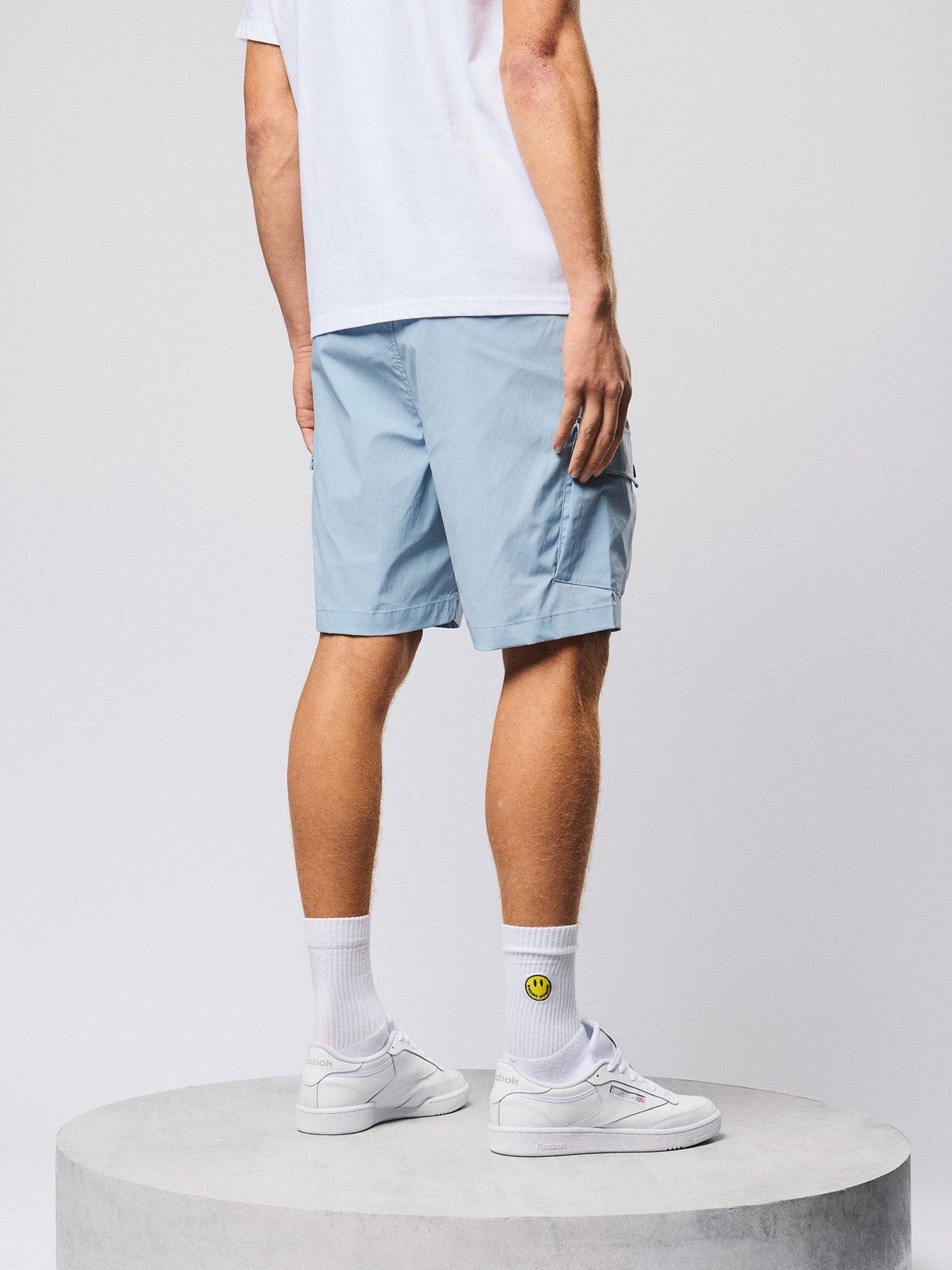  image of weekend-offender-baraki-technical-shorts-blue