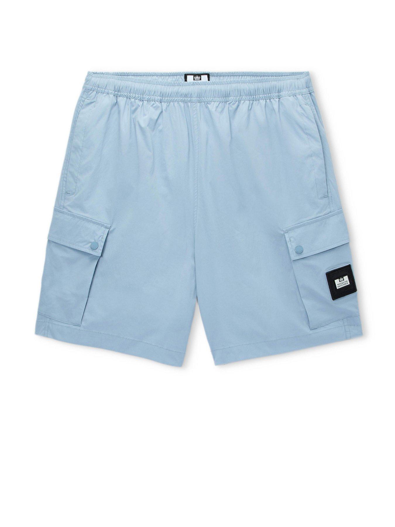 image of weekend-offender-baraki-technical-shorts-blue