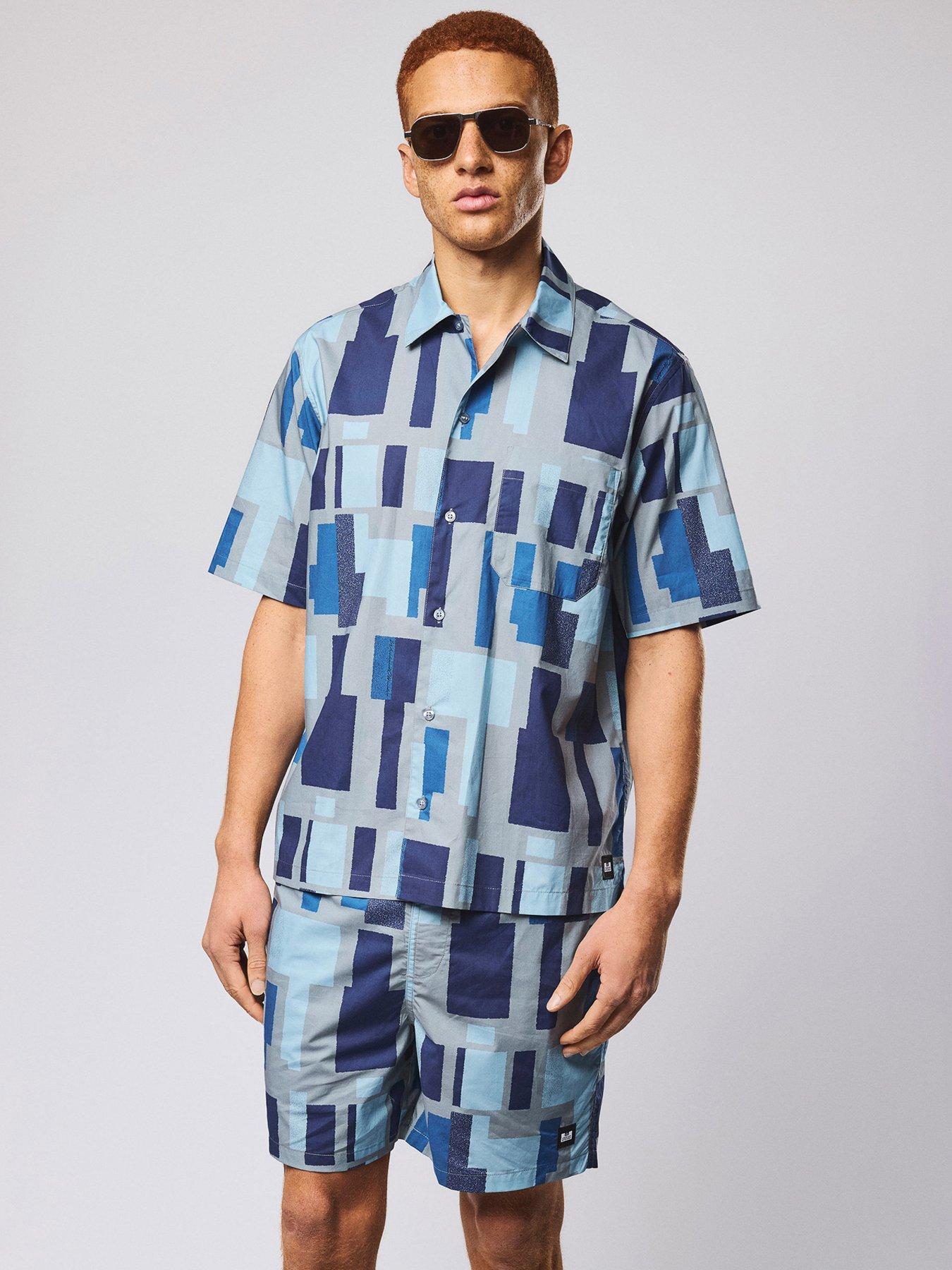 weekend-offender-ouzou-short-sleeve-shirt-grey