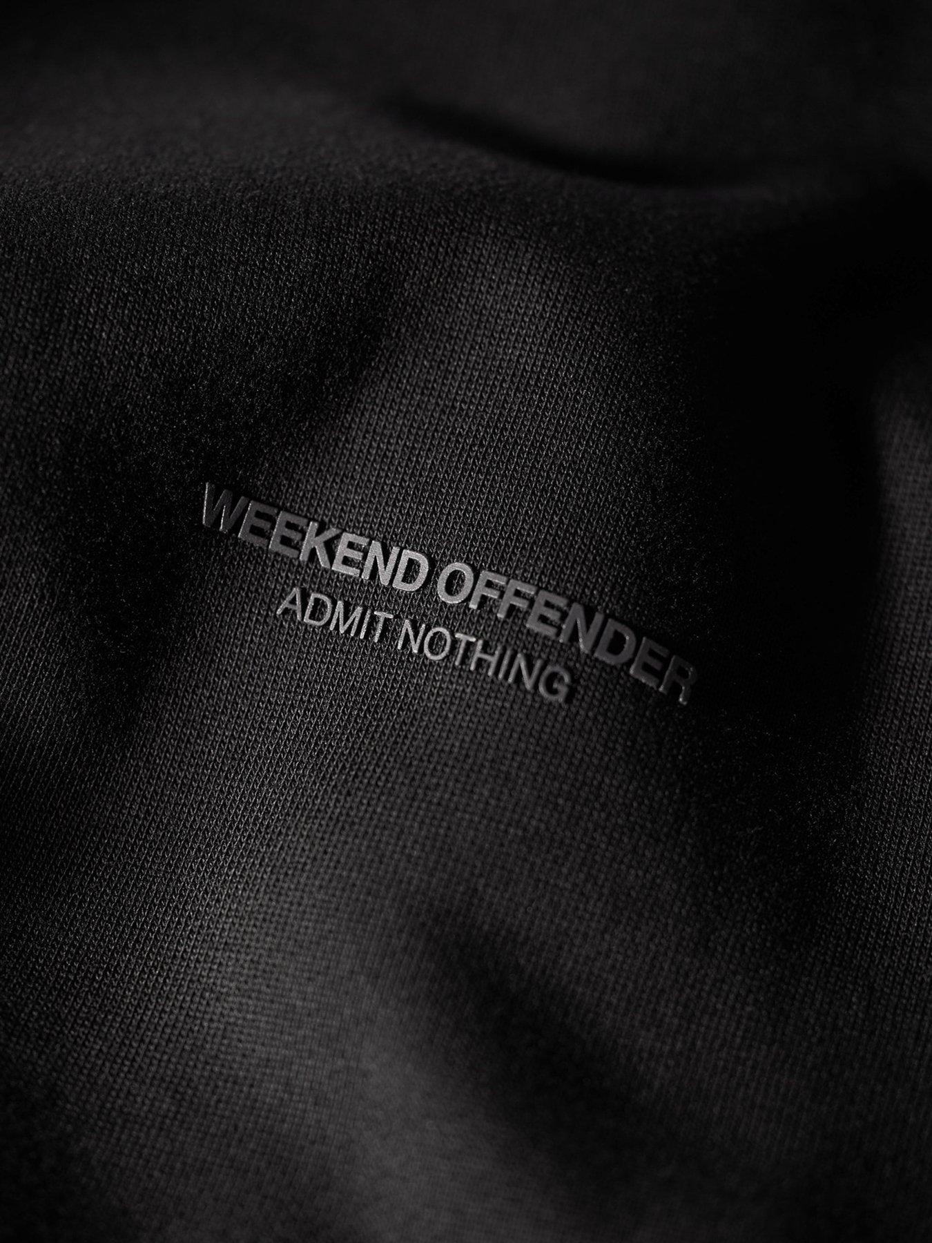 Image 4 of 4 of Weekend Offender Weekend Offender Bronx Tracksuit Set - Black