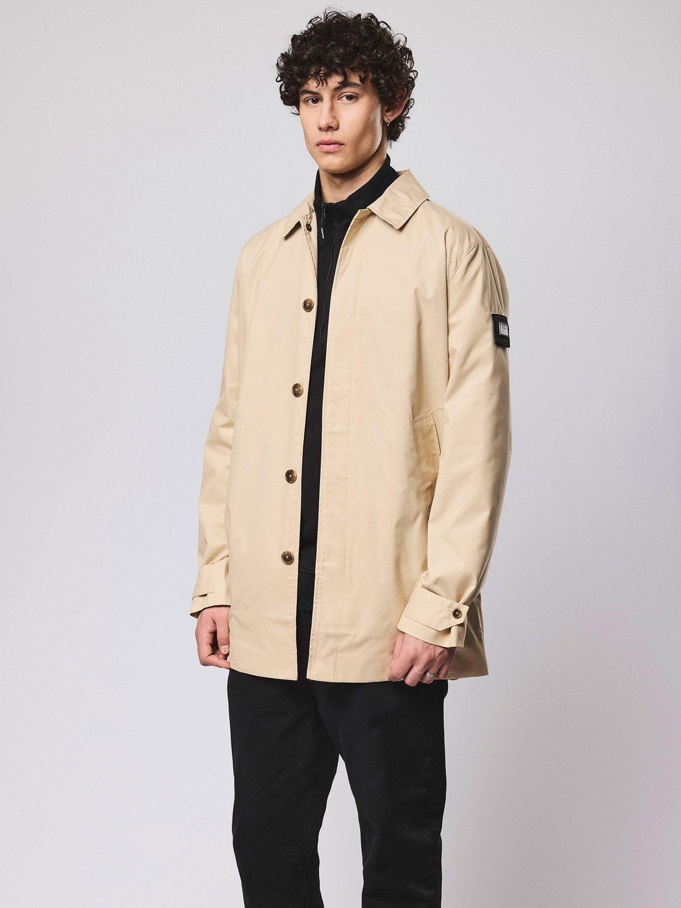  image of weekend-offender-weekend-offender-whitehouse-collared-jacket-beige