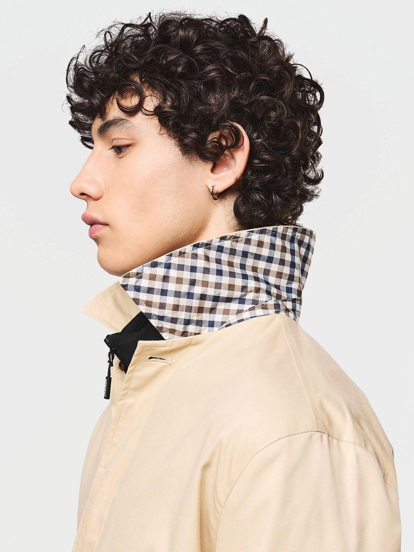  image of weekend-offender-weekend-offender-whitehouse-collared-jacket-beige