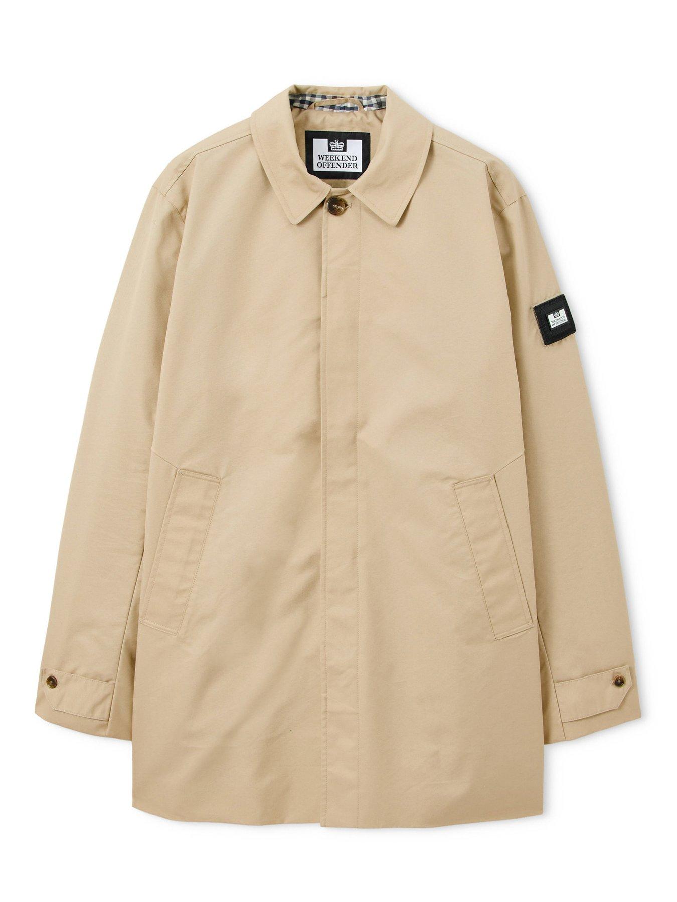  image of weekend-offender-weekend-offender-whitehouse-collared-jacket-beige