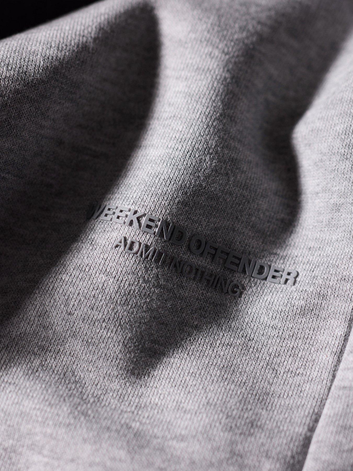 Image 4 of 4 of Weekend Offender Weekend Offender Bronx Tracksuit Set - Grey