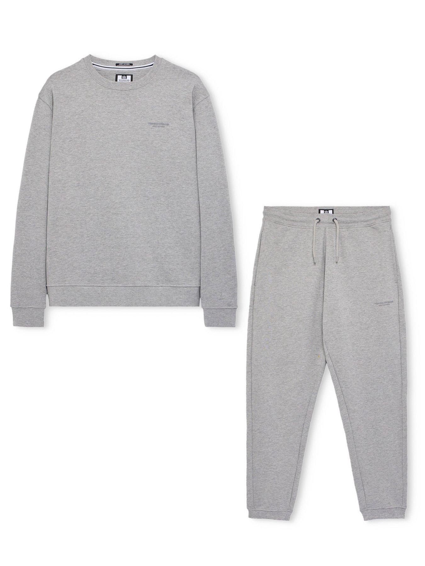  image of weekend-offender-harlem-tracksuit-set-grey