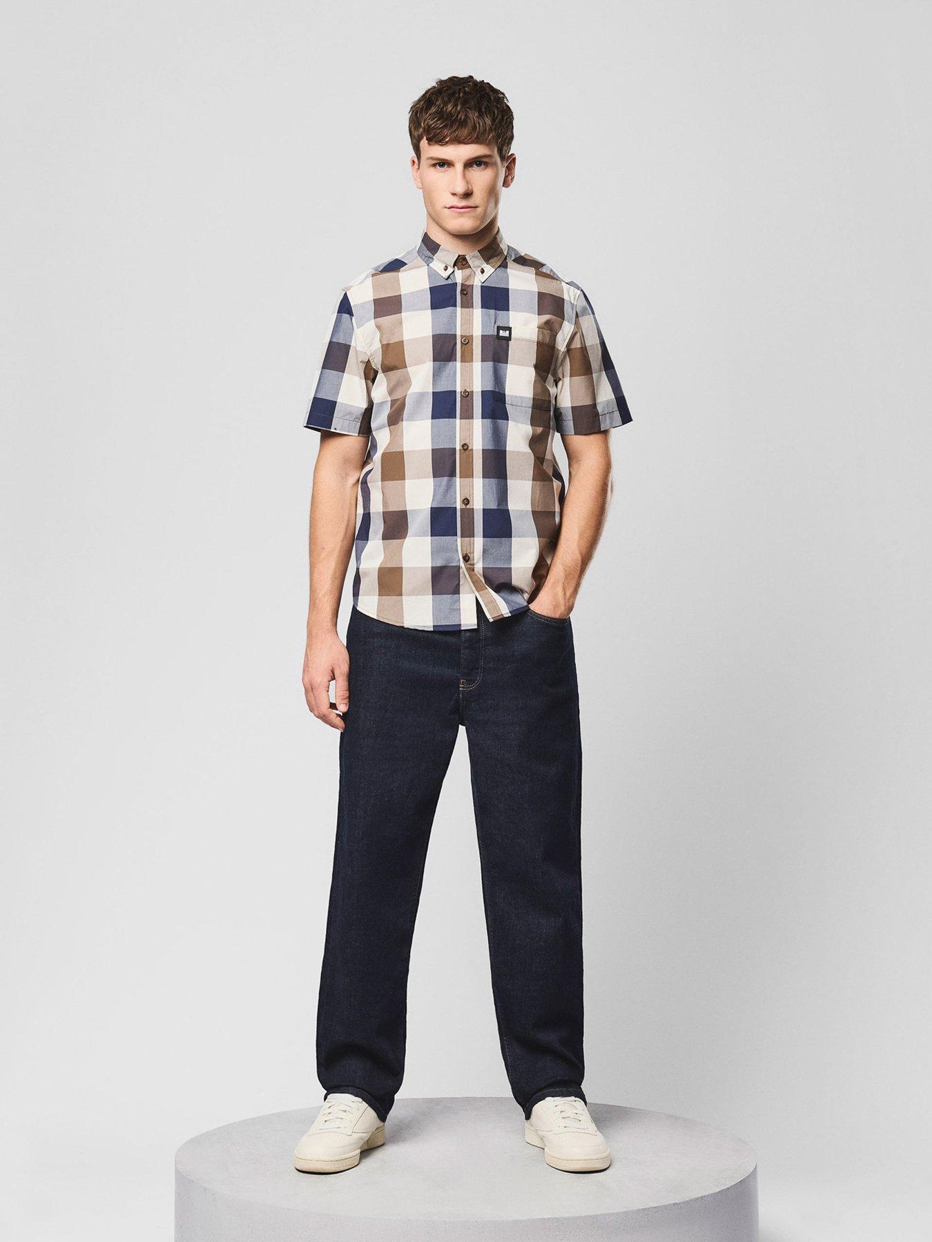 stillFront image of weekend-offender-weekend-offender-joyce-short-sleeve-shirt-multi