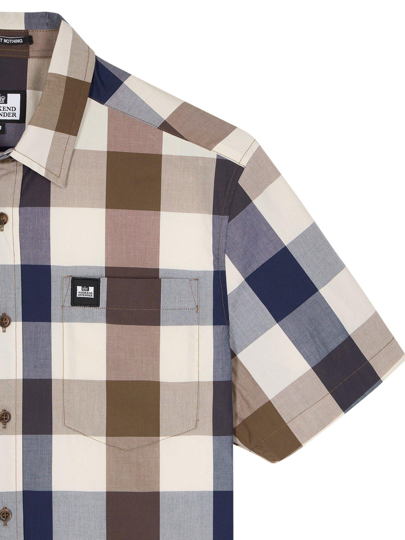  image of weekend-offender-weekend-offender-joyce-short-sleeve-shirt-multi