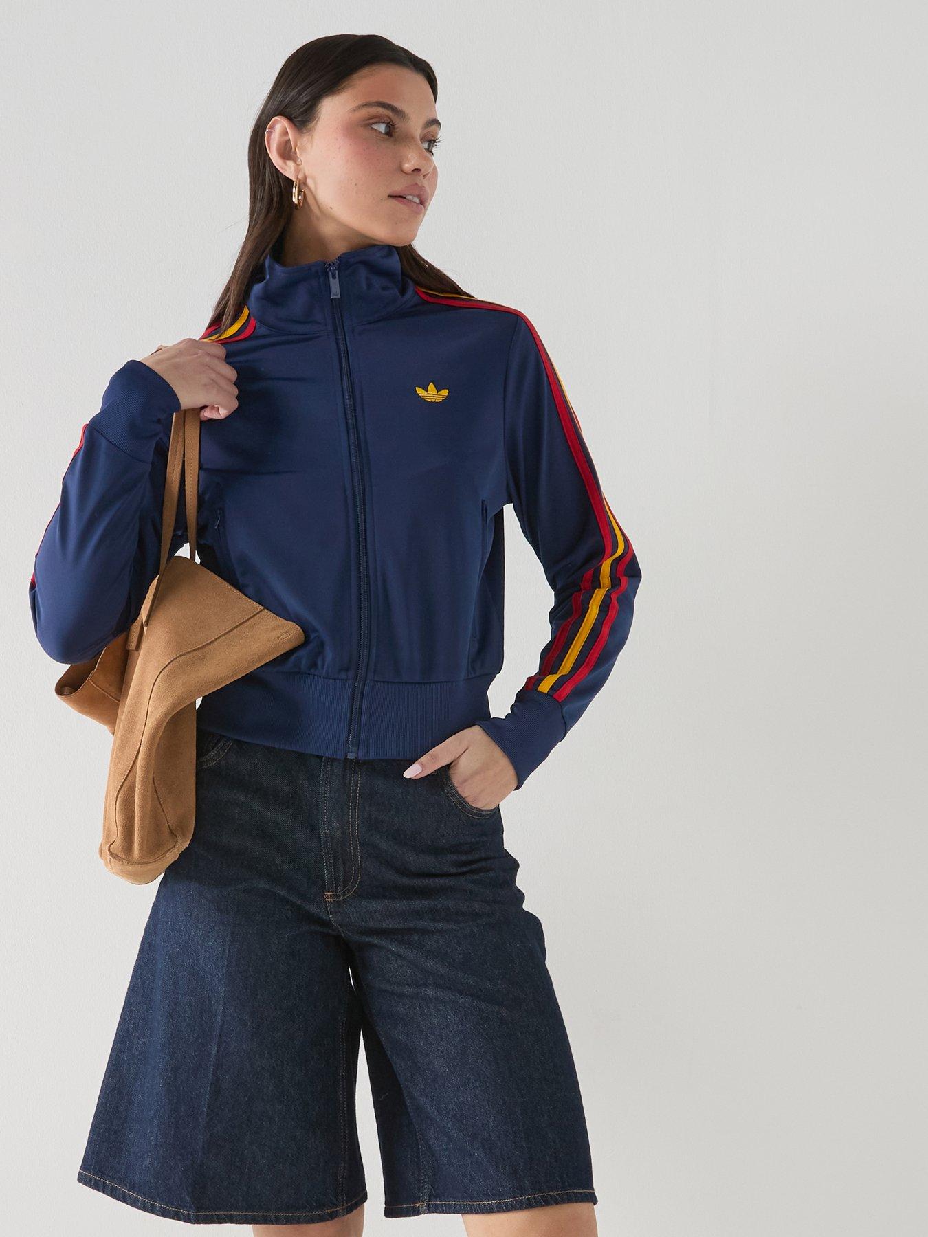 adidas Originals Womens Firebird Classic Tracksuit Top - Blue