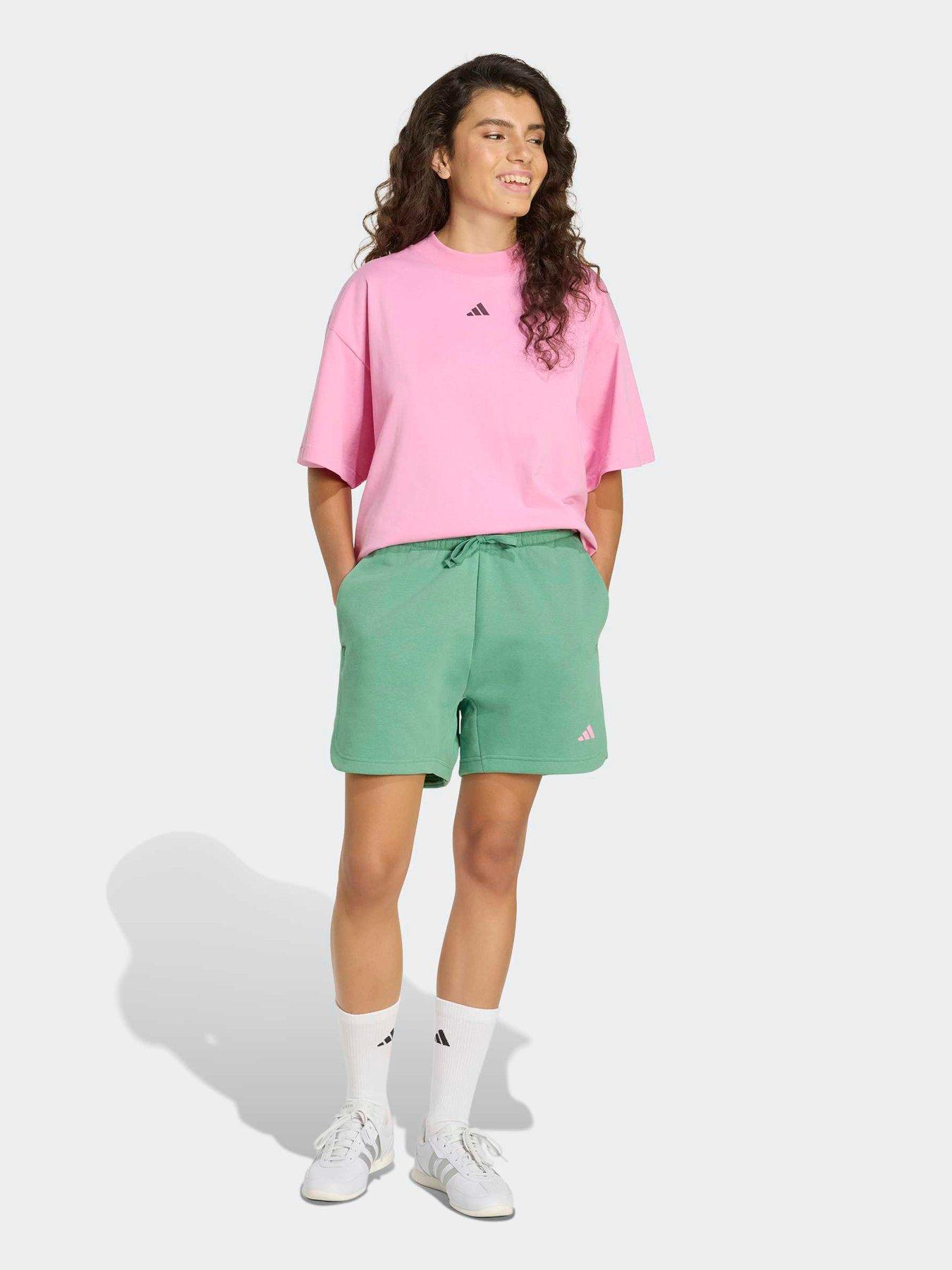 Image 3 of 6 of adidas Sportswear Womens 3 Stripe Gfx T-shirt - Pink