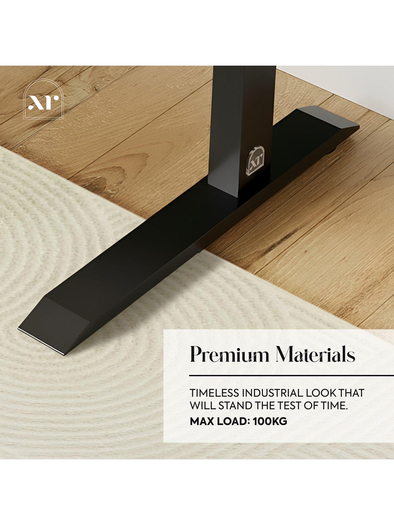  image of xr-living-oka-office-desk-with-wireless-charging-and-app-controlled-led-light-140x60