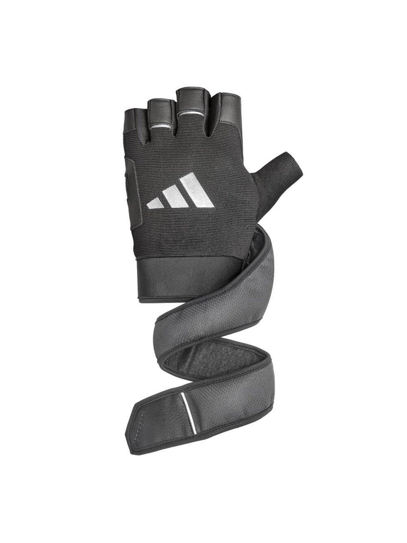 stillFront image of adidas-wrist-wrap-training-gloves