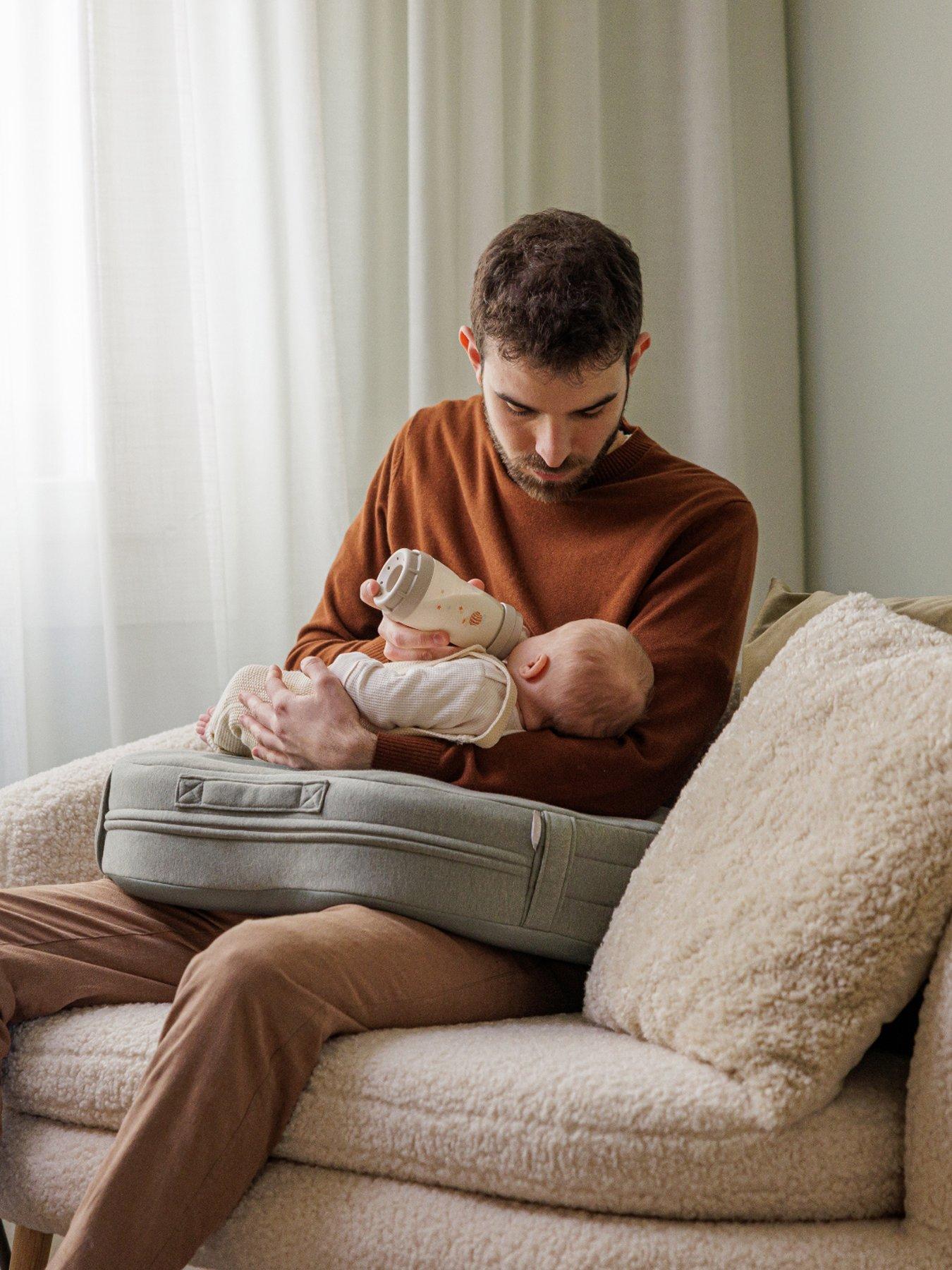  image of cuddleco-elysia-nursing-pillow-quiet-biege