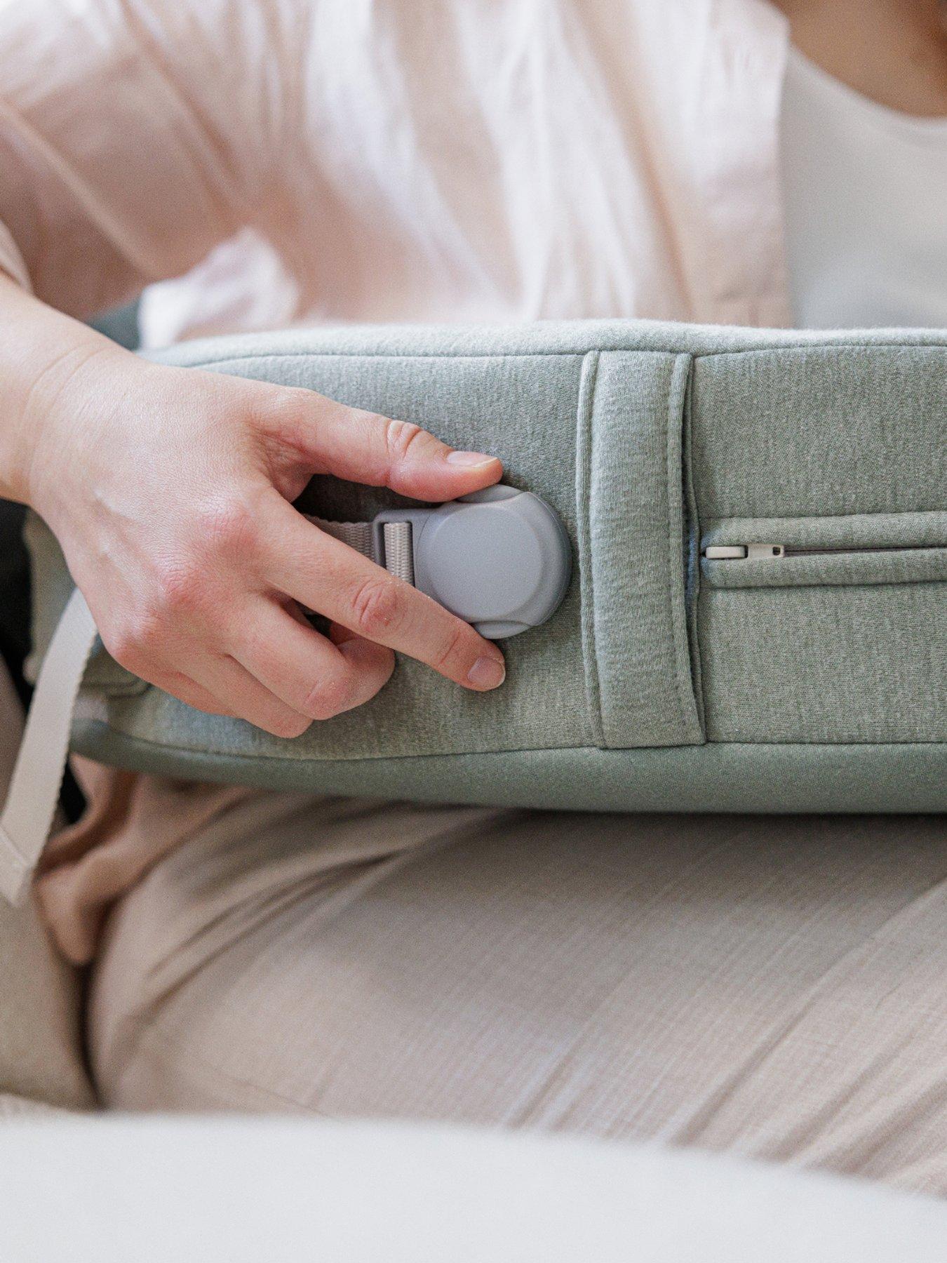  image of cuddleco-elysia-nursing-pillow-quiet-biege