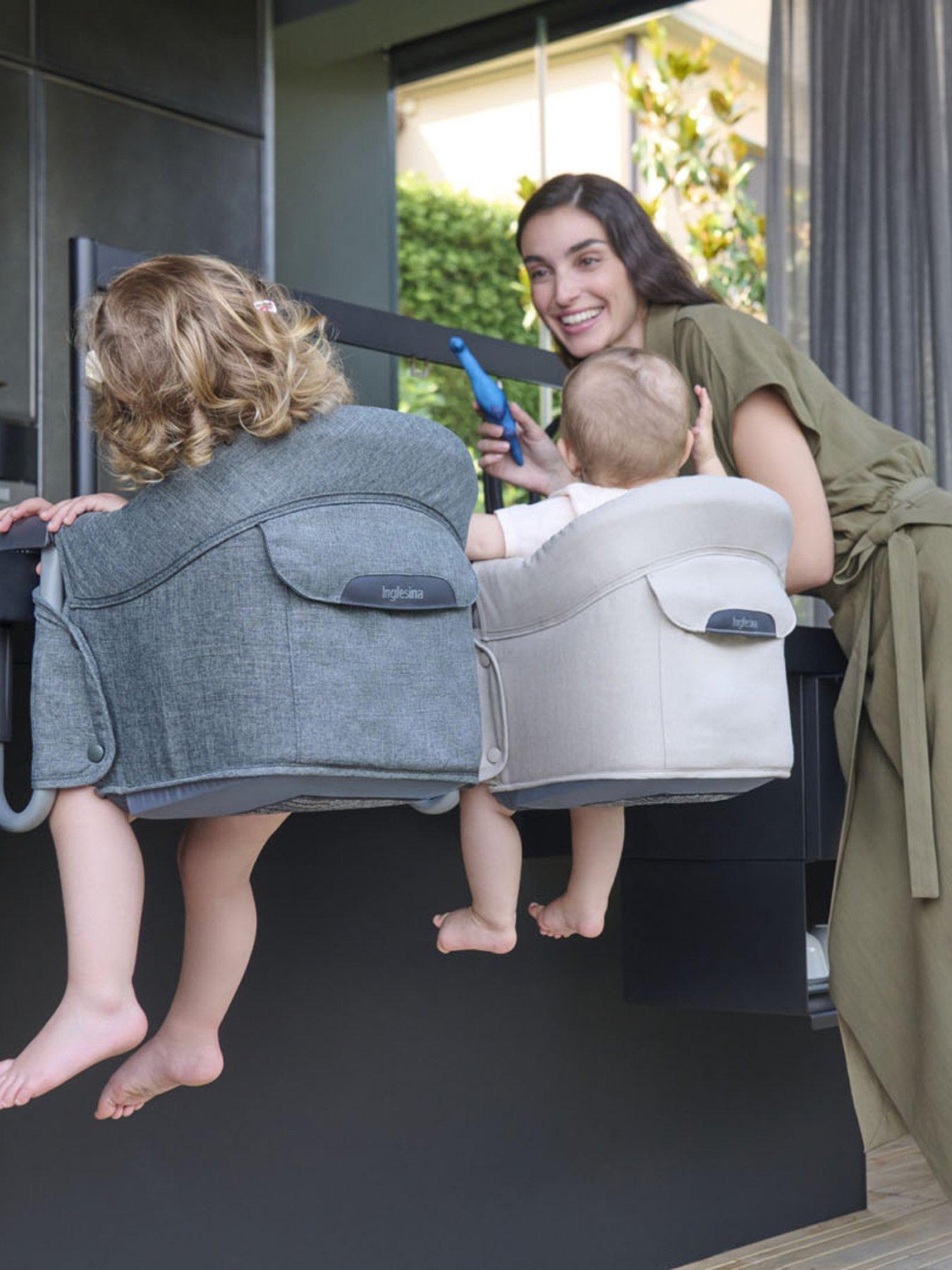  image of cuddleco-inglesina-fast-high-chair-stone-grey