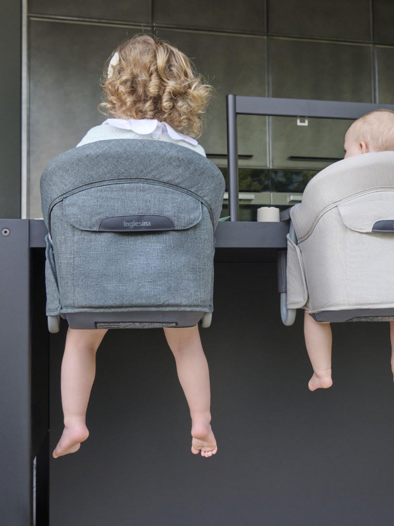  image of cuddleco-inglesina-fast-high-chair-stone-grey