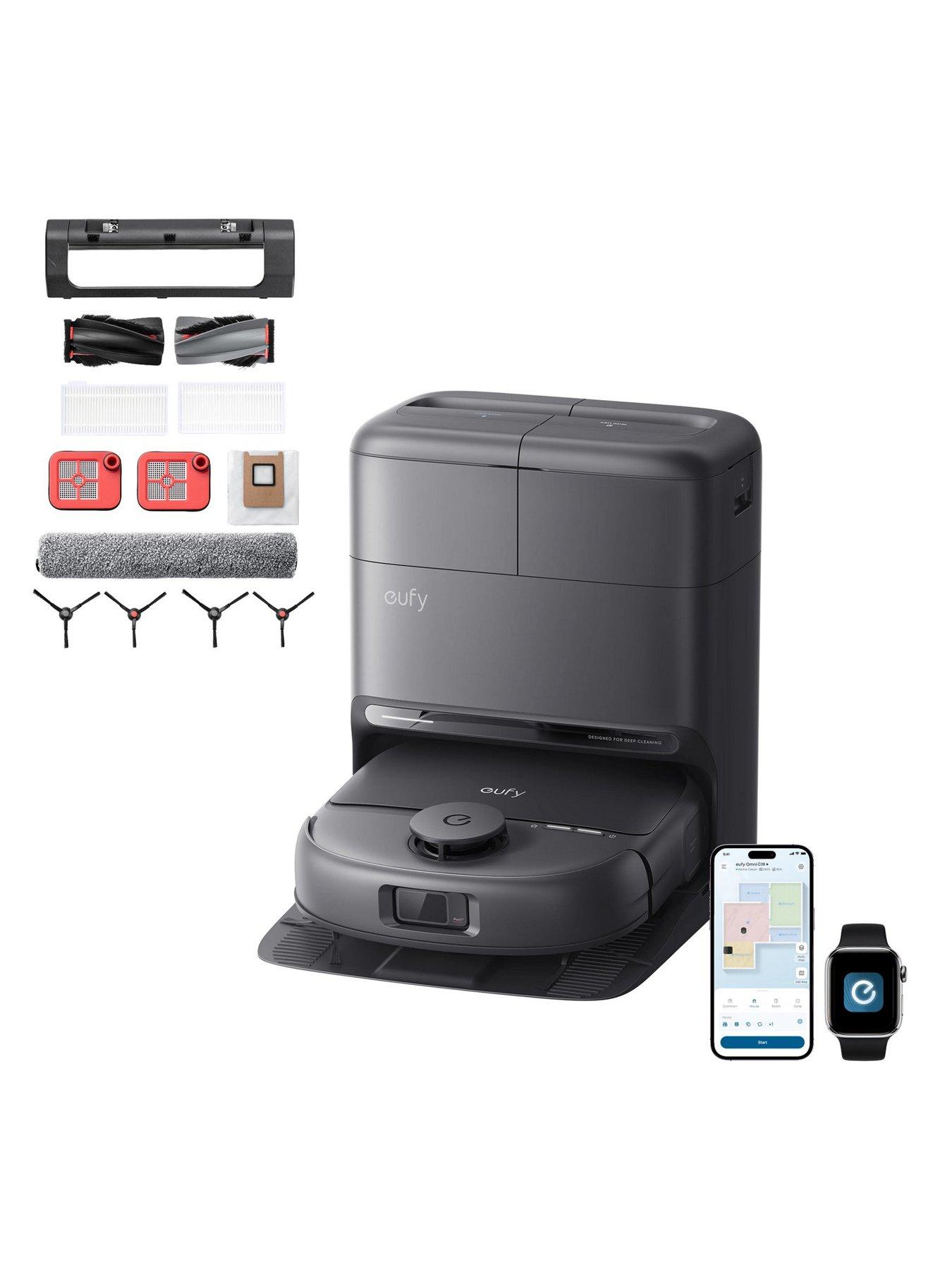 Eufy Omni C28A Robot Vacuum  &  Mop with All-in-One Station with Accessory Kit