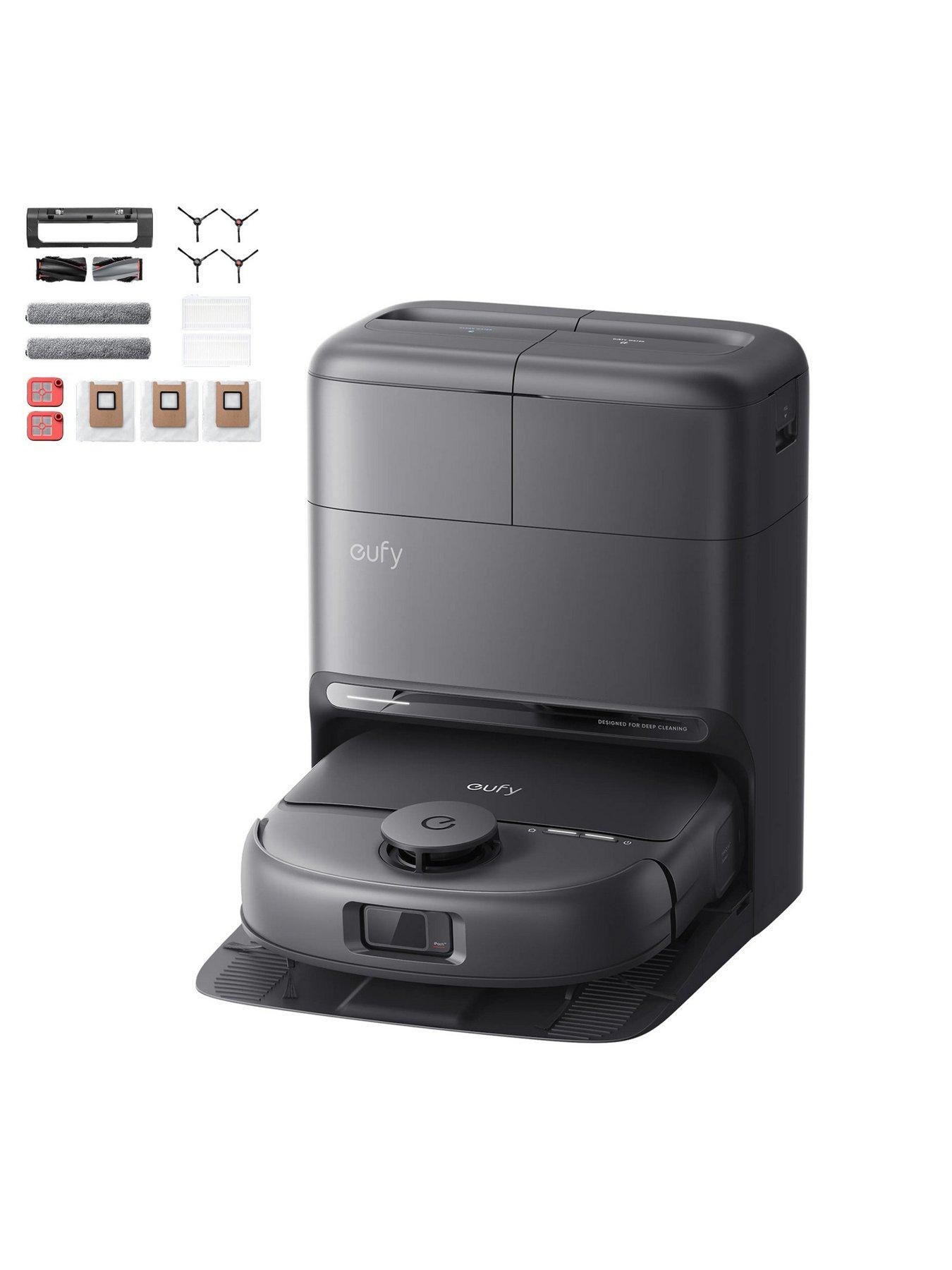 Image 1 of 8 of Eufy Omni C28A Robot Vacuum & Mop with All-in-One Station with Accessory Kit