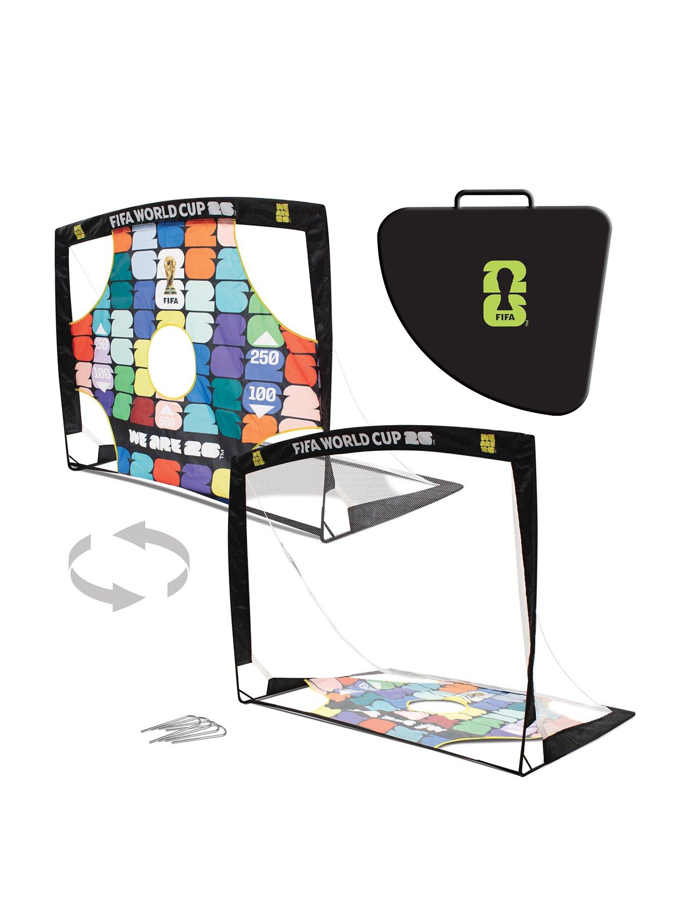 FIFA Football World Cup26 4ft x 3ft Flexi Goal with Target Sheet