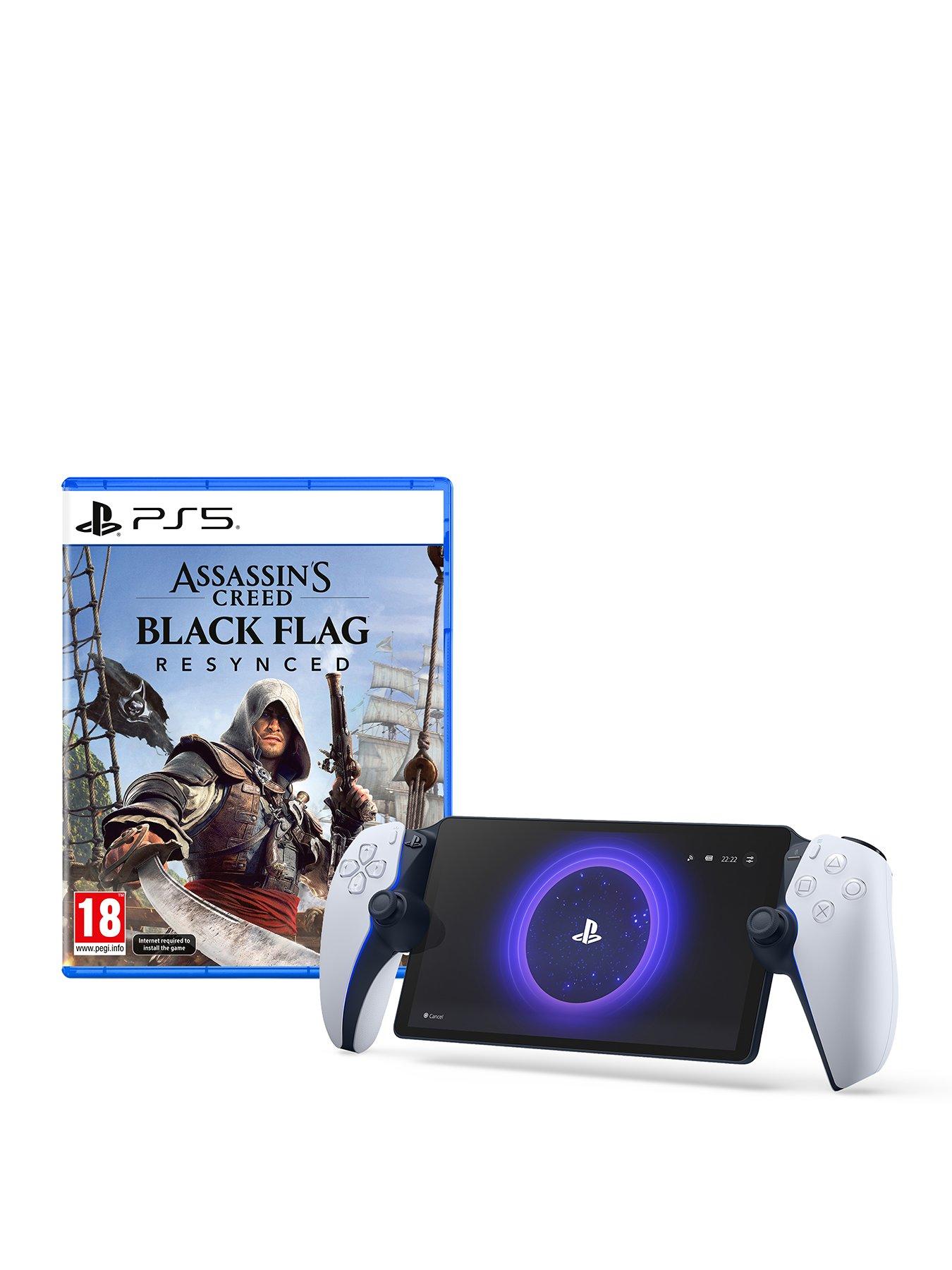 Playstation Portal™ Remote Player For PS5® Console - White  &  Assassin's Creed: Black Flag Resynced