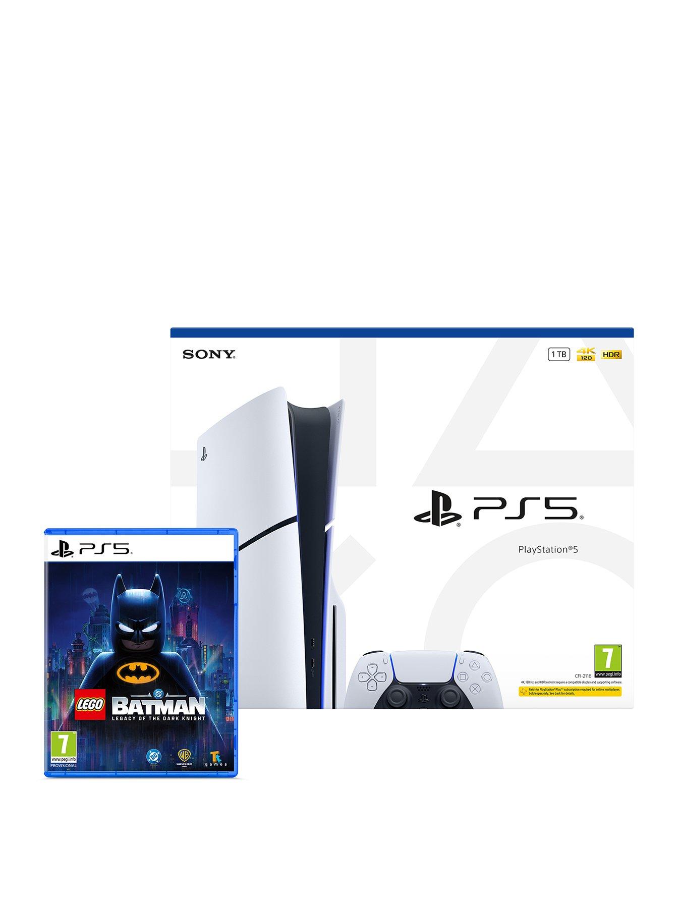 Playstation PlayStation®5 Disc Console – 1TB  &  LEGO® Batman™: Legacy of the Dark Knight