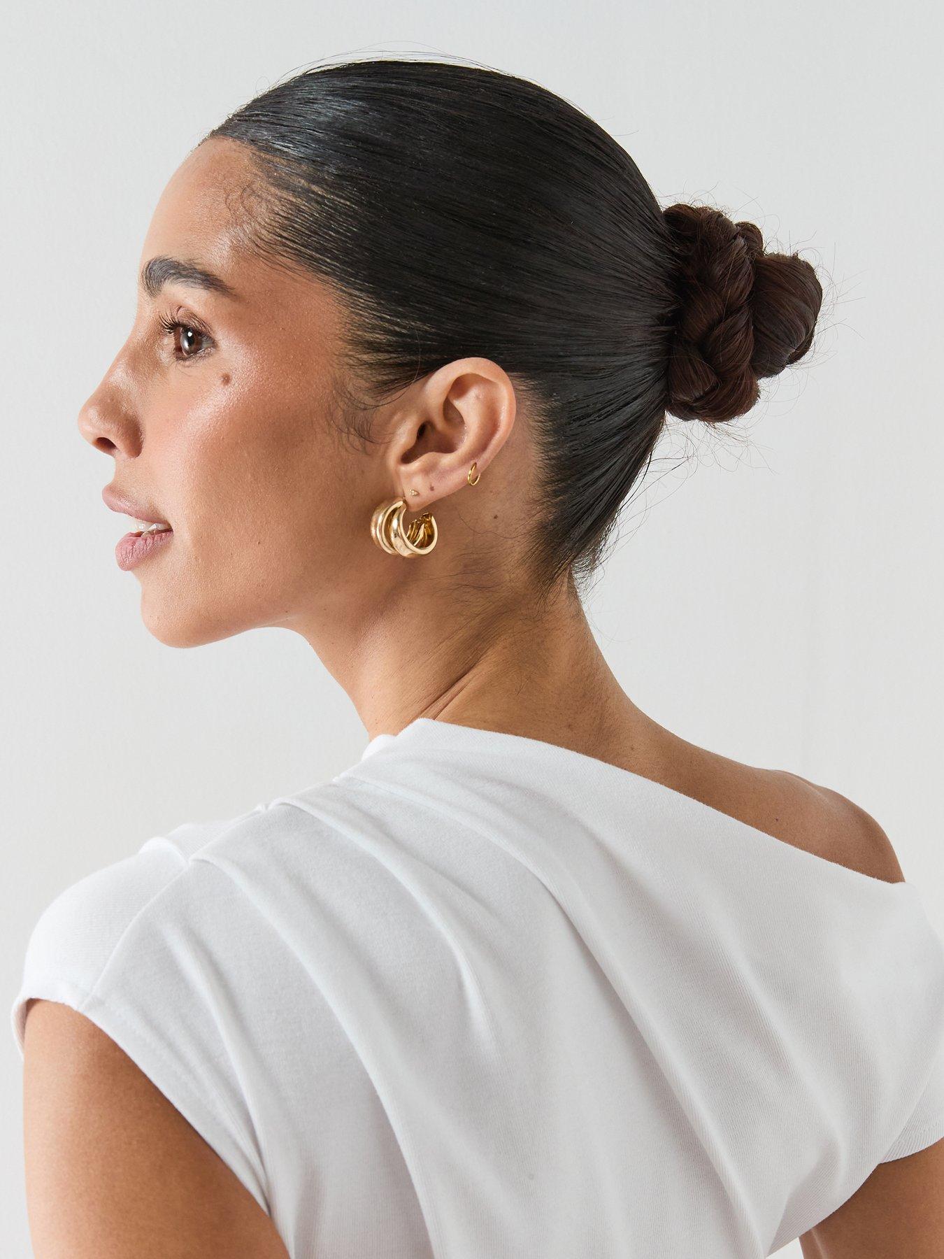  image of mango-asymmetric-ruched-top-white