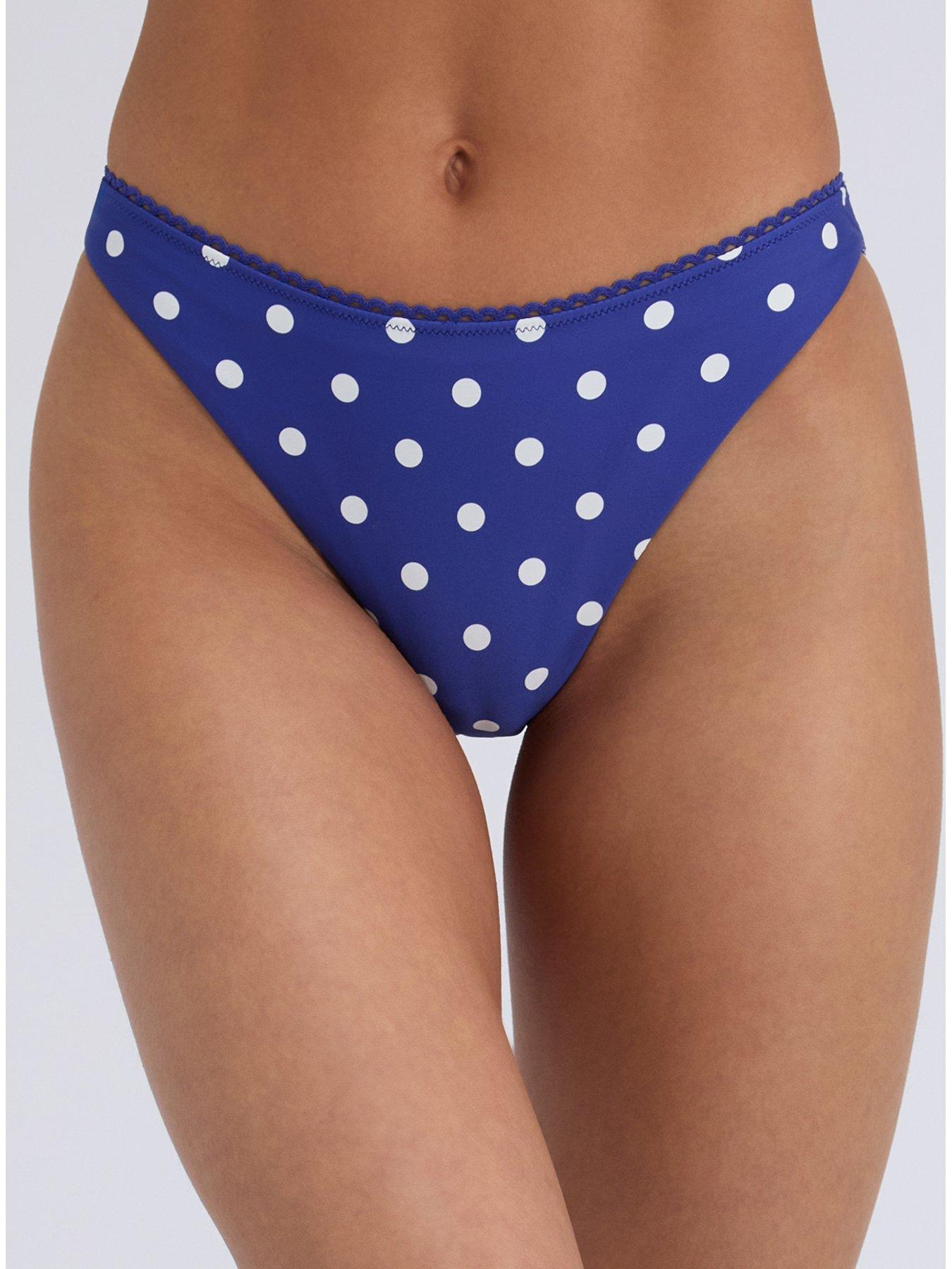 Image 1 of 4 of Boux Avenue Hydra Bikini Brief - Cobalt Blue