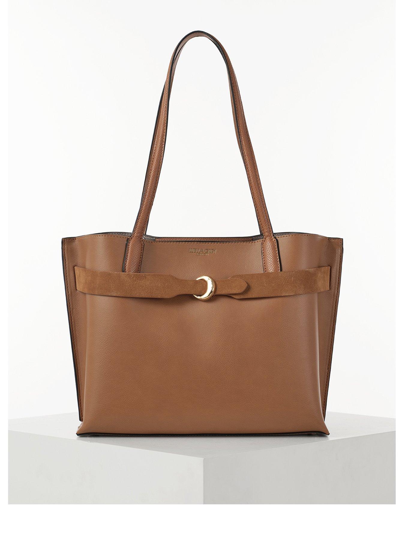 Luella Grey Connie Camel Laptop Tote