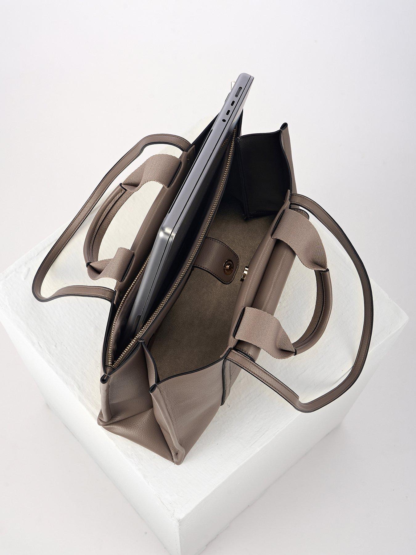 Image 4 of 7 of Luella Grey Darcy Peat Laptop Tote