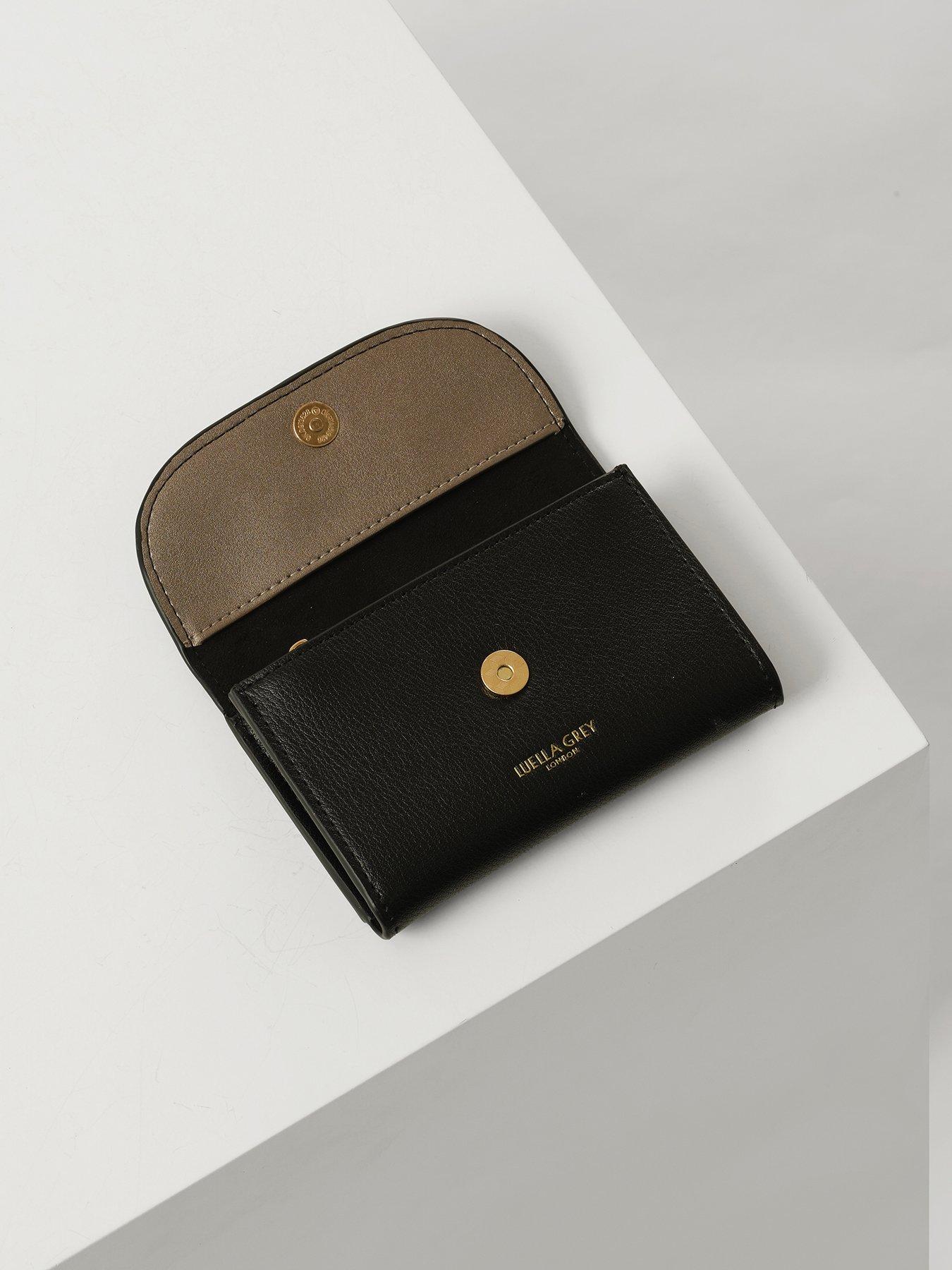  image of luella-grey-marina-black-medium-purse