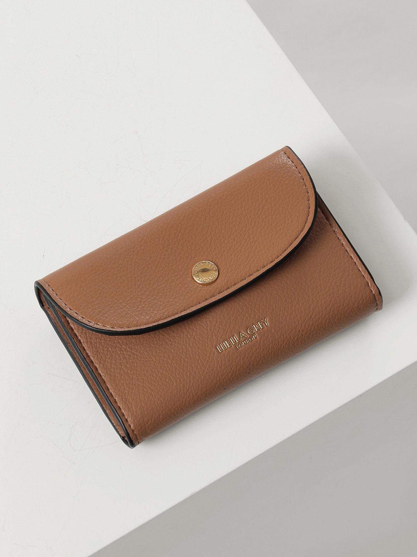 front image of luella-grey-marina-camel-medium-purse
