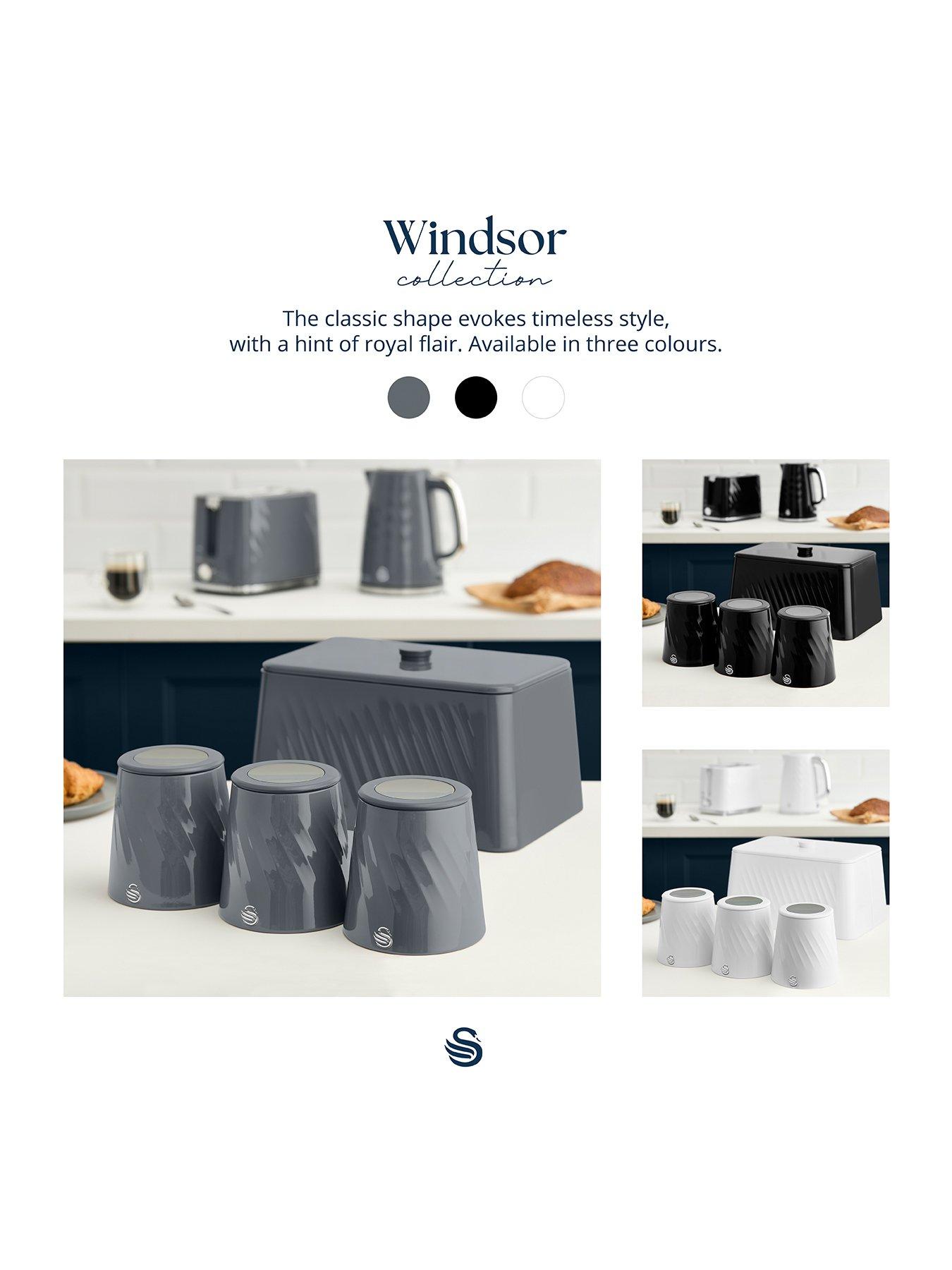  image of swan-bread-bin-grey