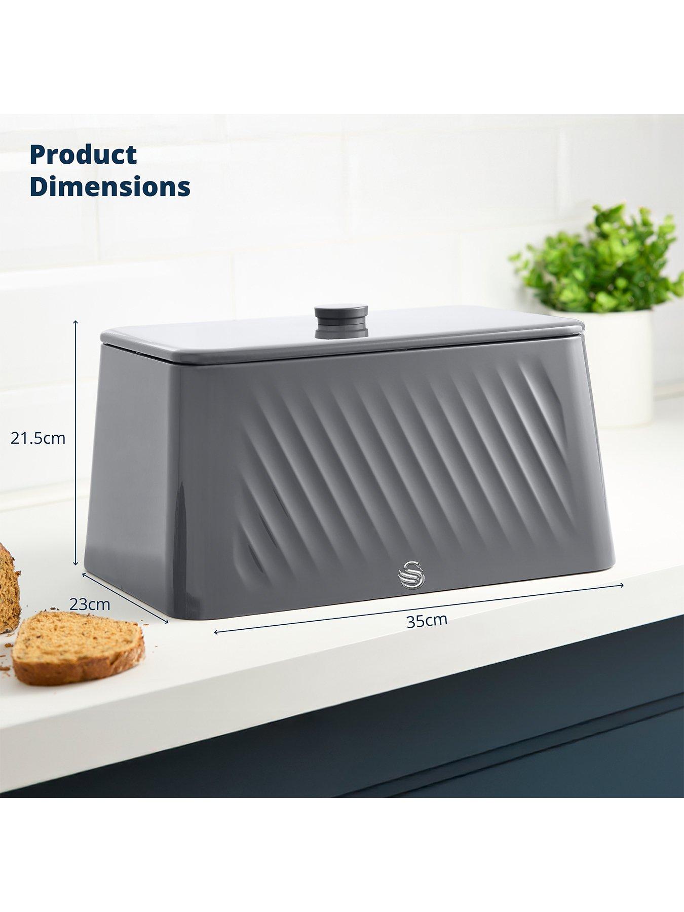  image of swan-bread-bin-grey