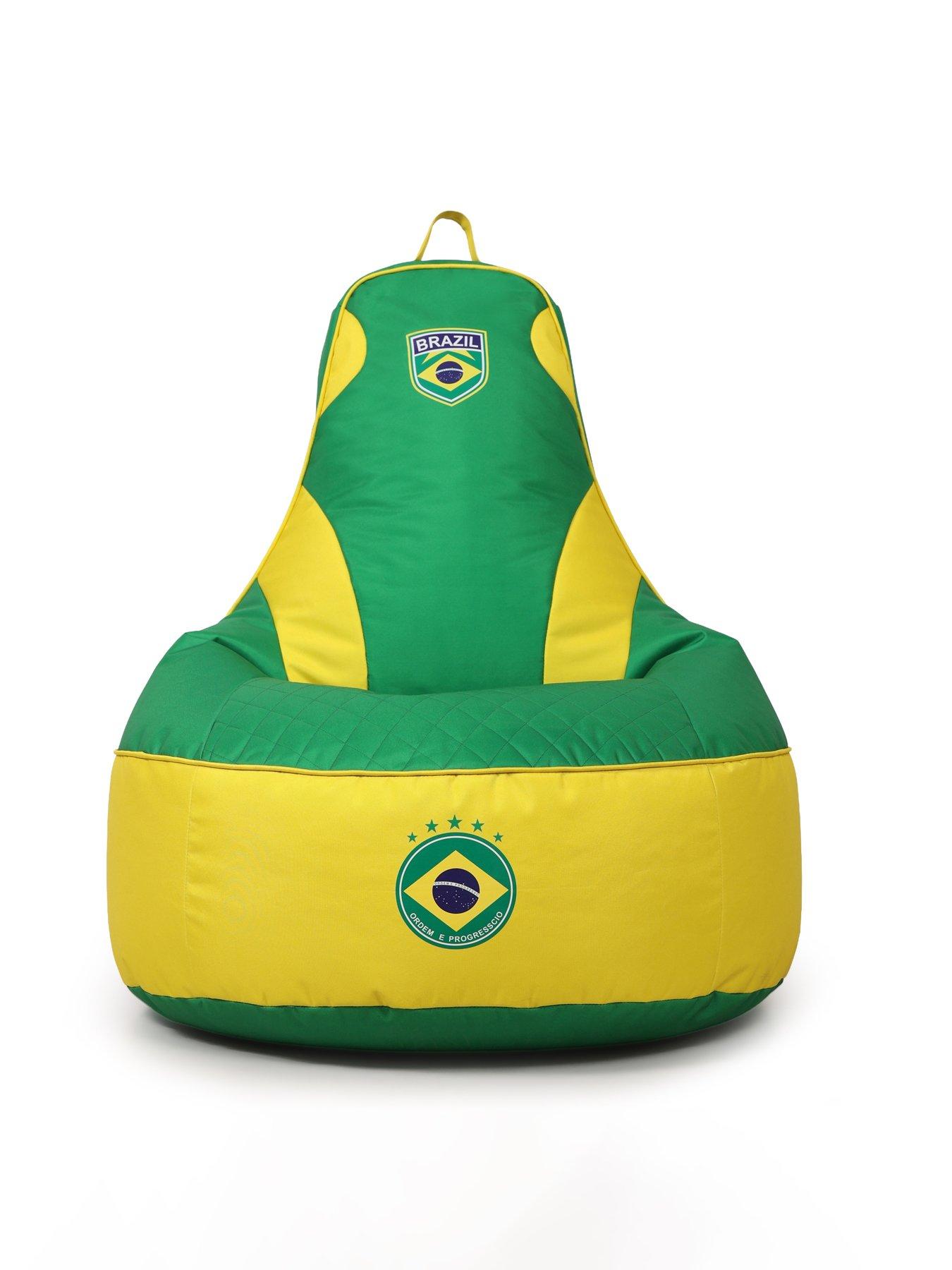 KAIKOO Brazil Football Club Xl Gaming Beanbag Chair