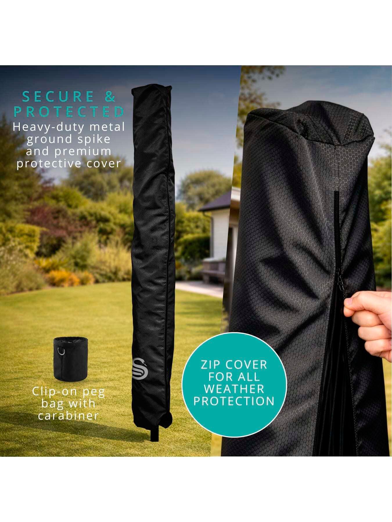  image of swan-rotary-airer-stealth-60m