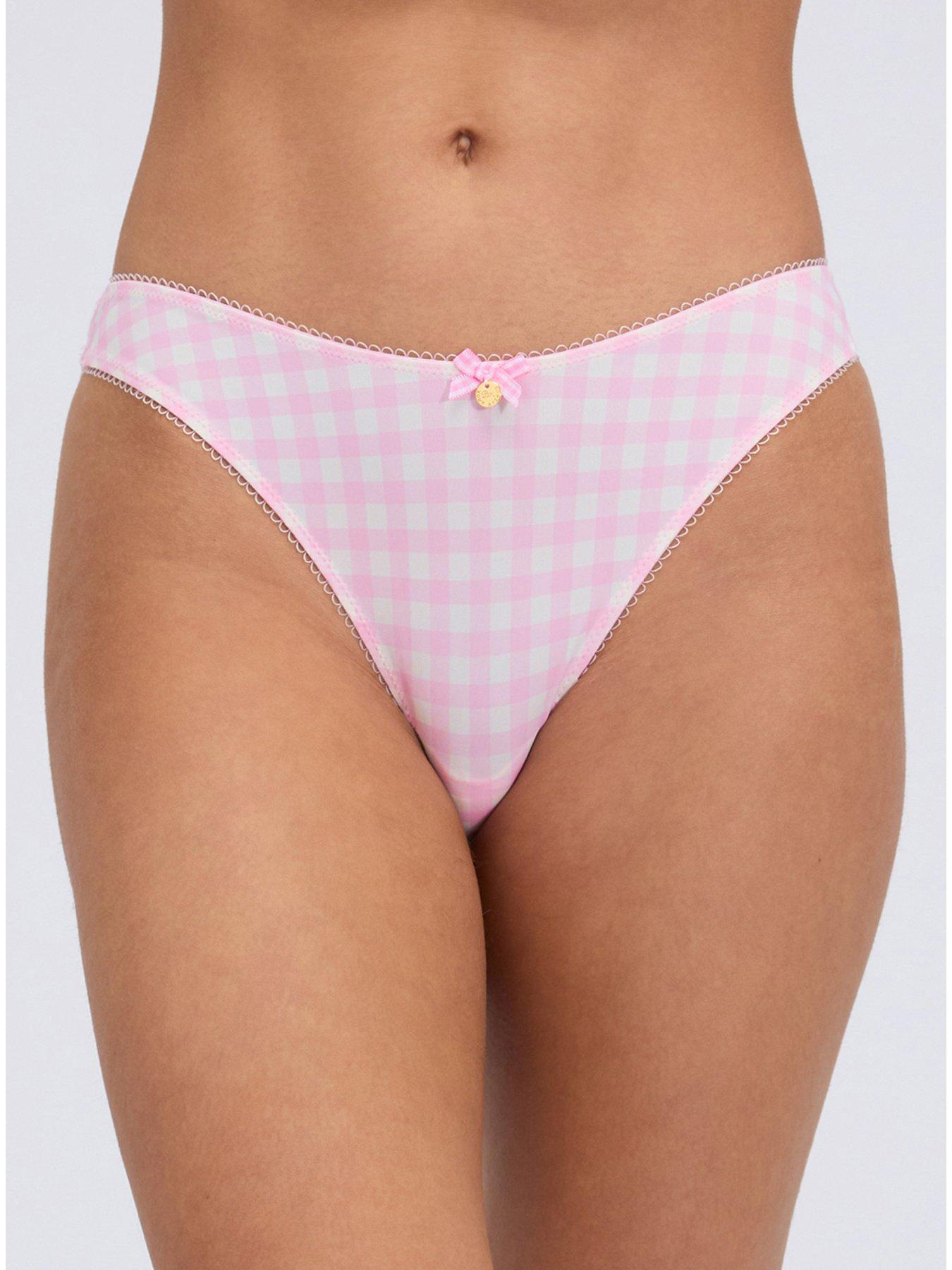 Boux Avenue Boux Avenue Sabrina Print Thong - Pink Mix