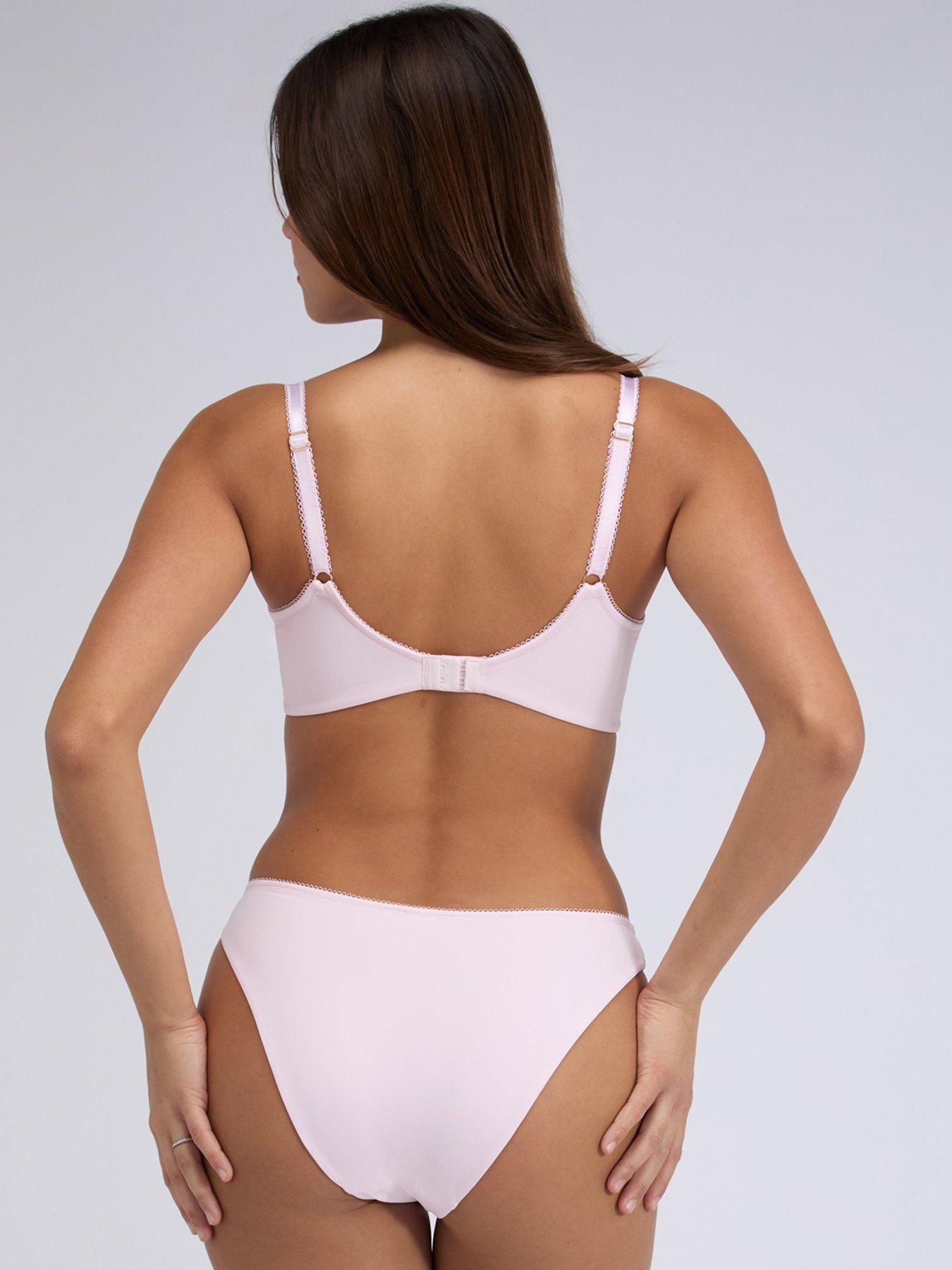 Image 2 of 6 of Boux Avenue Emma Balconette Bra - Blush Pink