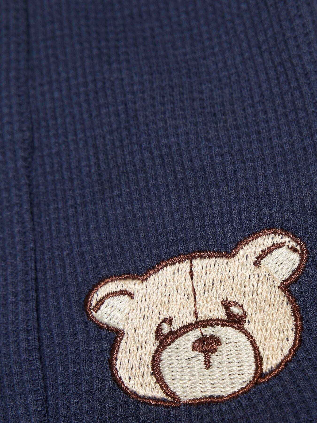 Image 4 of 5 of River Island Baby Boys Little King T-Shirt Set - Blue