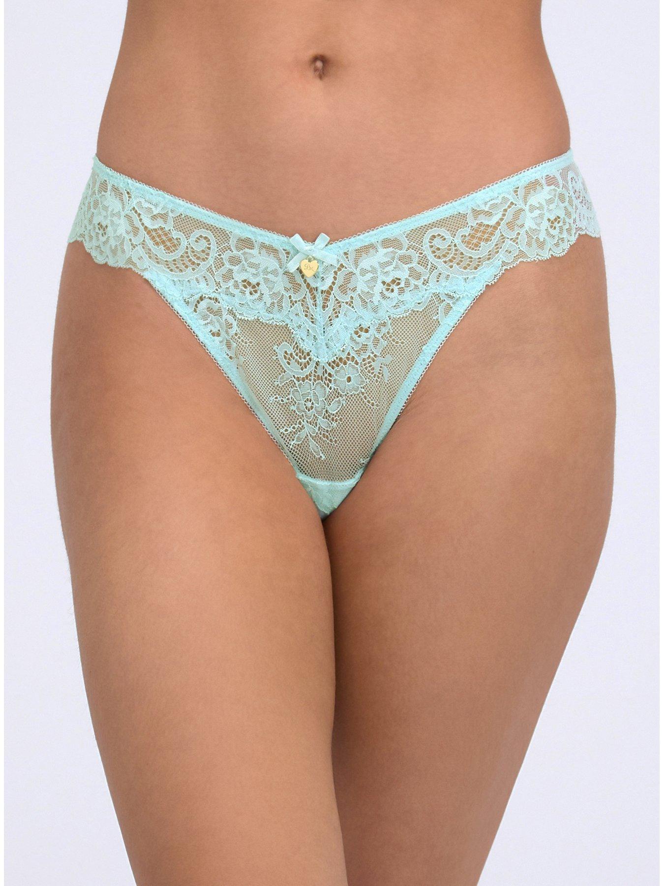 Boux Avenue Boux Avenue Amber Thong - Duck Egg