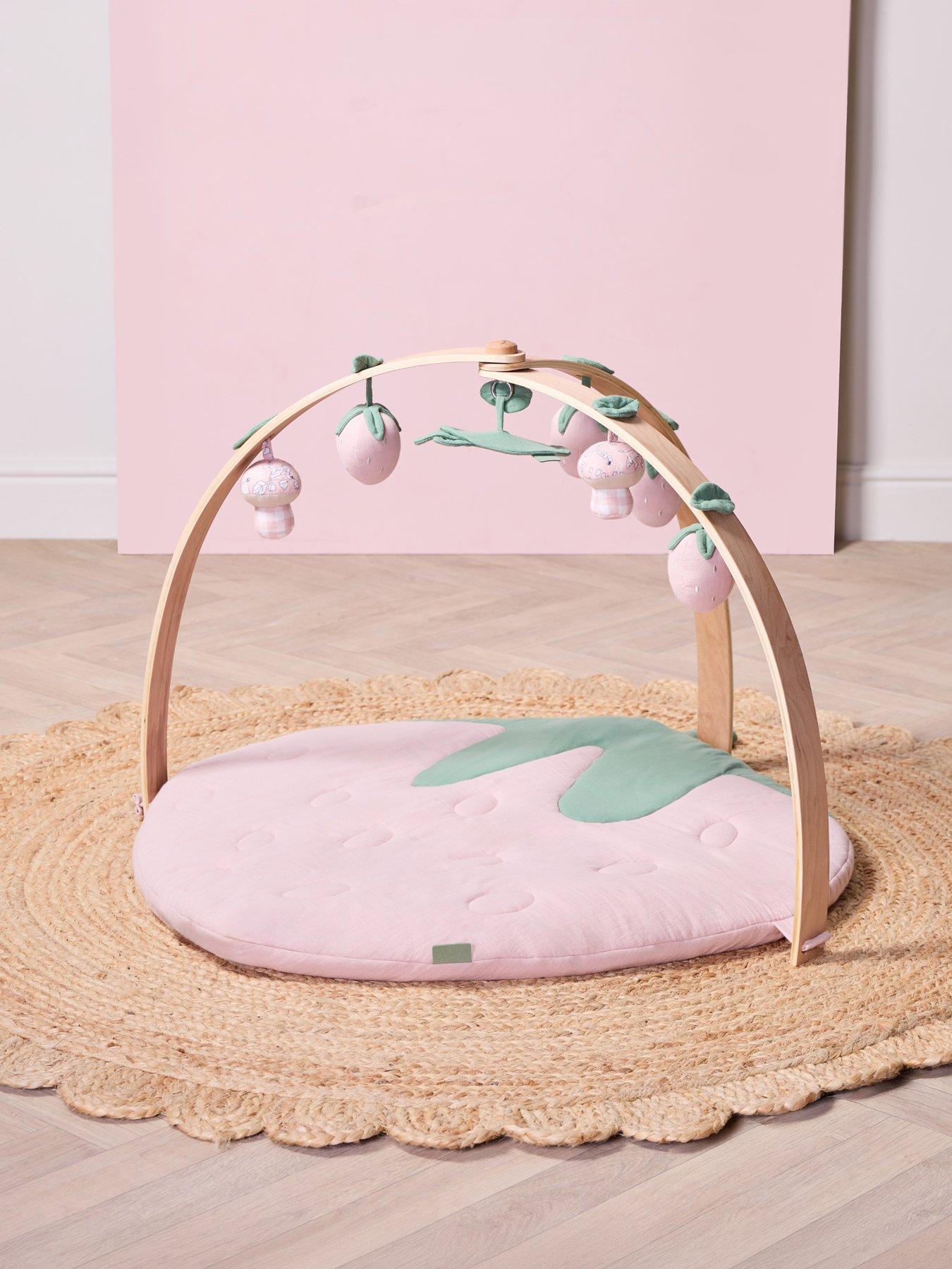 Tutti Bambini Luxury Wood  &  Muslin Playgym - Tiny Tails