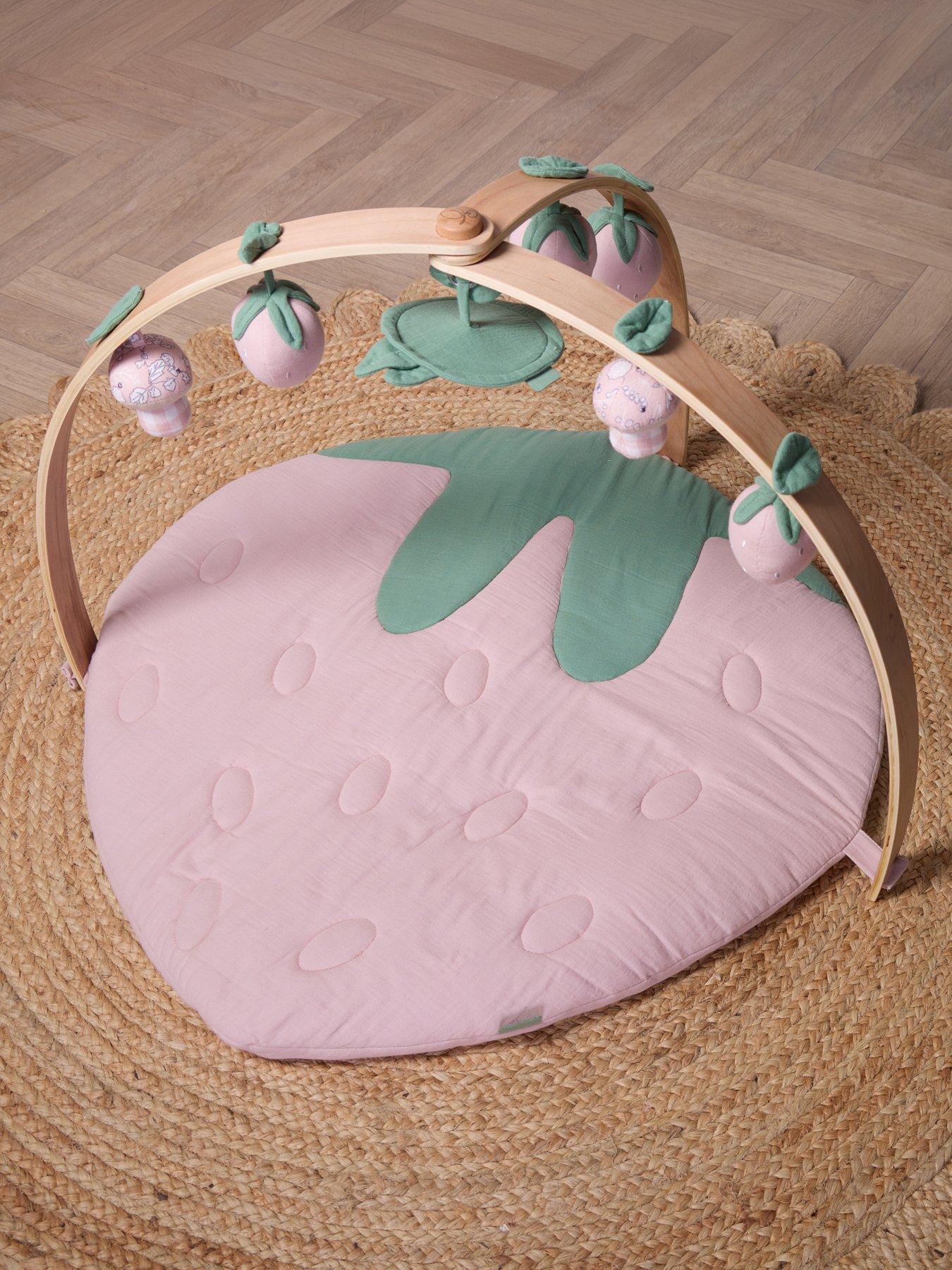 Image 3 of 7 of Tutti Bambini Luxury Wood &amp; Muslin Playgym - Tiny Tails