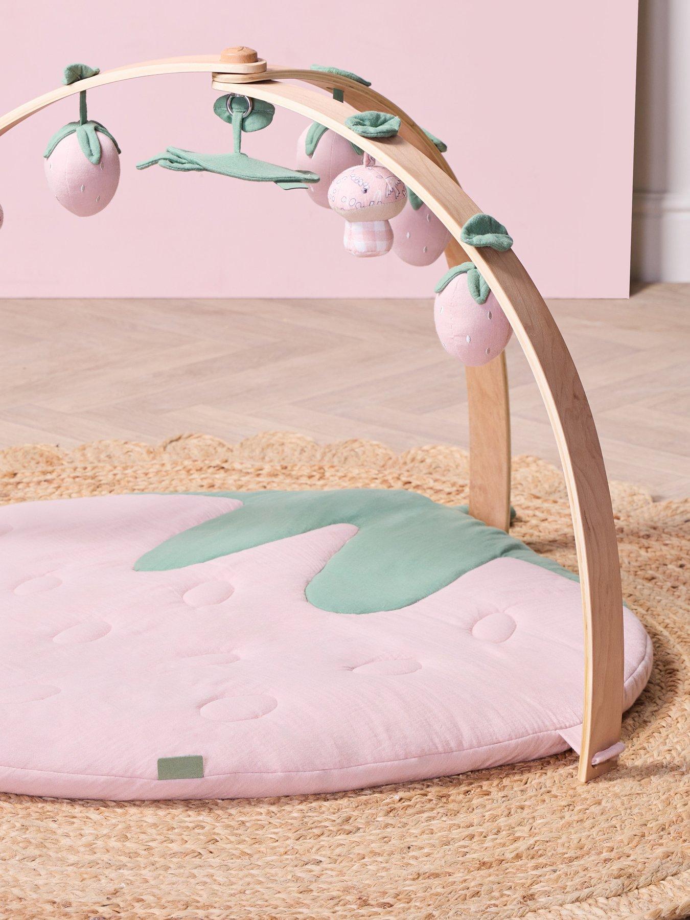 Image 4 of 7 of Tutti Bambini Luxury Wood &amp; Muslin Playgym - Tiny Tails