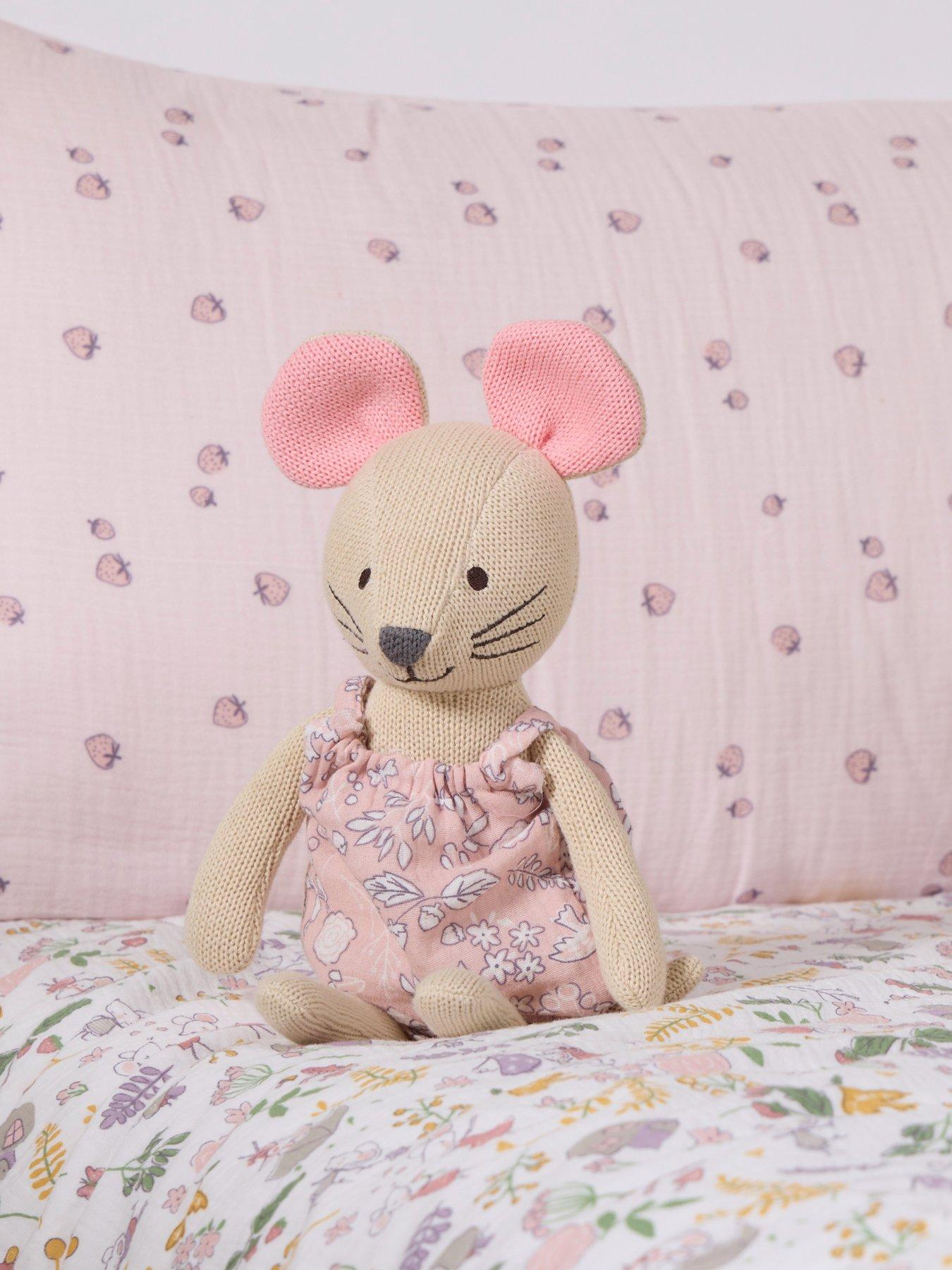 Image 1 of 7 of Tutti Bambini Knitted Toy - Maid Mouse - Tiny Tails