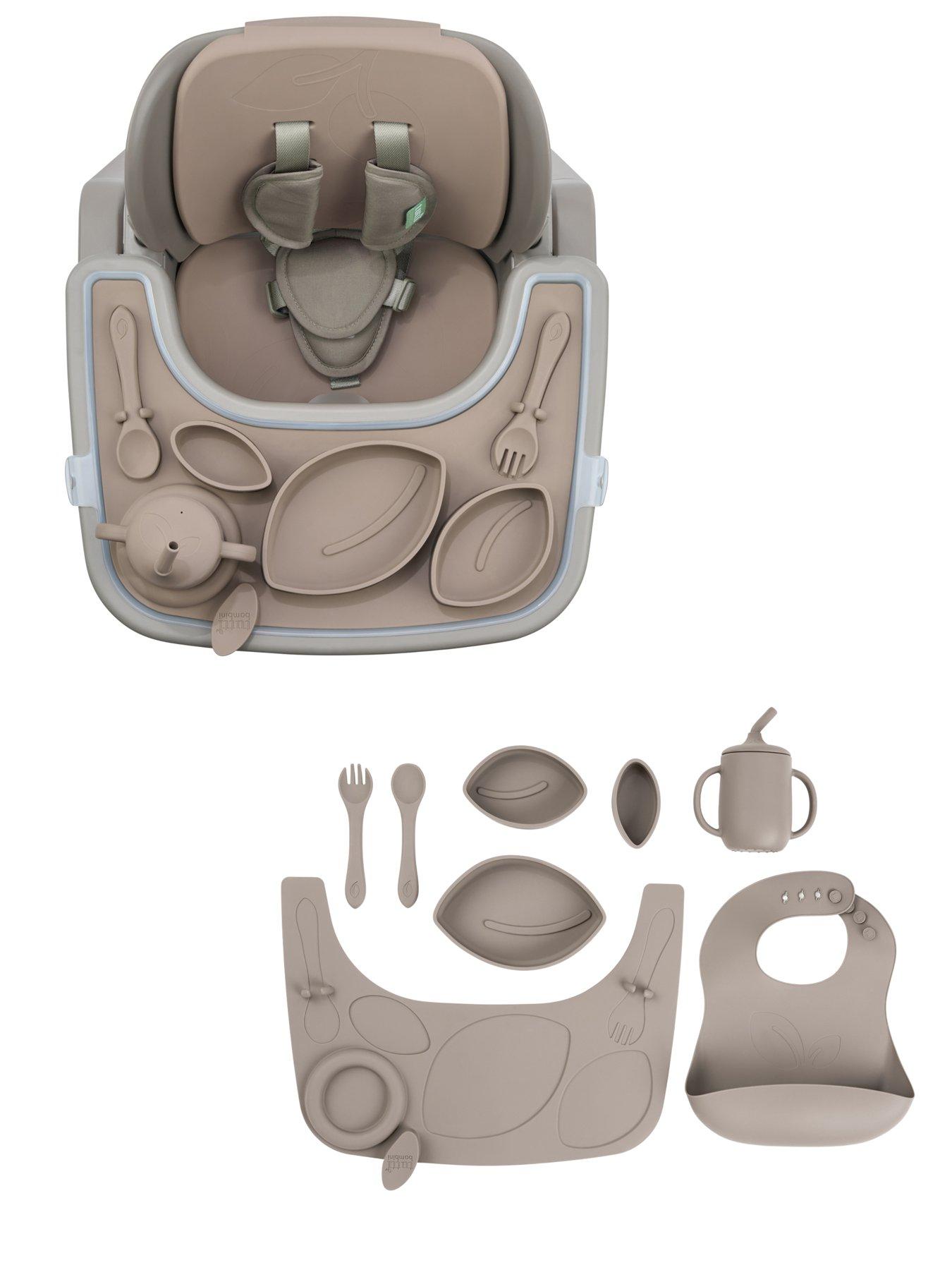 Image 3 of 7 of Tutti Bambini Nova Maison Highchair & Accessory Pack - Truffle/Cocoa
