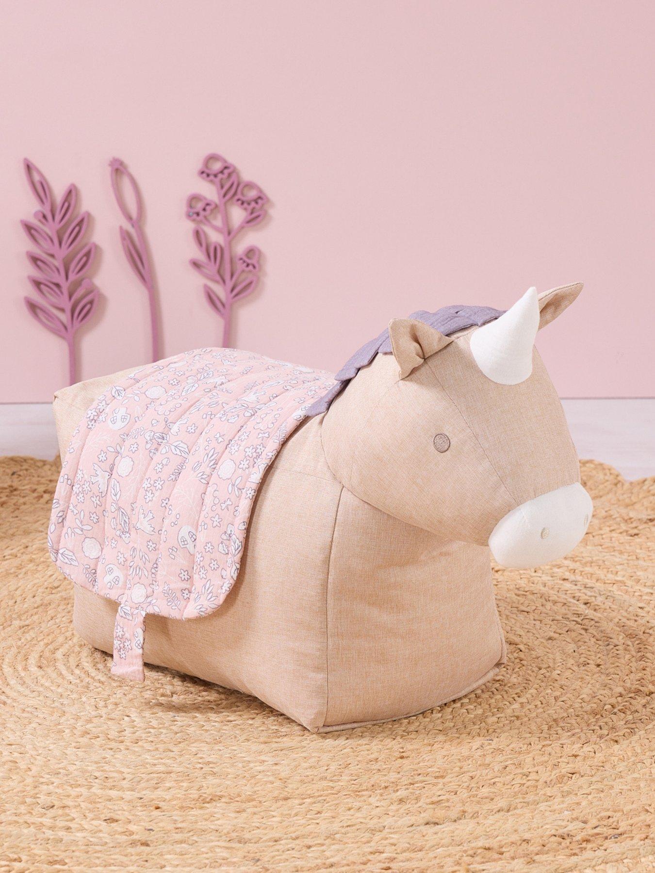 Tutti Bambini Ride-On Uma Unicorn Beanbag - Tiny Tails