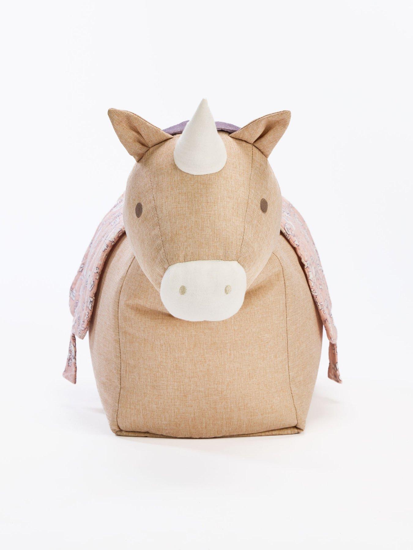 Image 3 of 5 of Tutti Bambini Ride-On Uma Unicorn Beanbag - Tiny Tails
