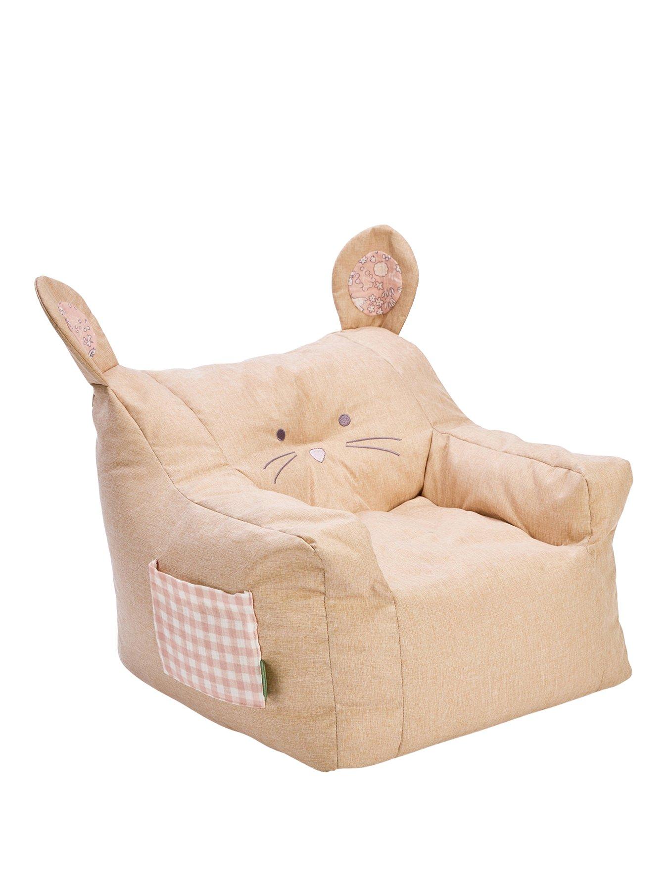 stillFront image of tutti-bambini-milo-mouse-bean-chair-tiny-tails